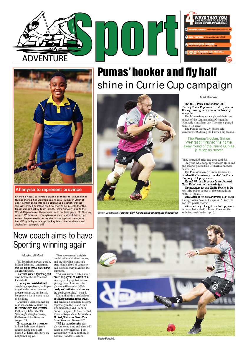 Hazyview Herald 8 September 2021 page 8