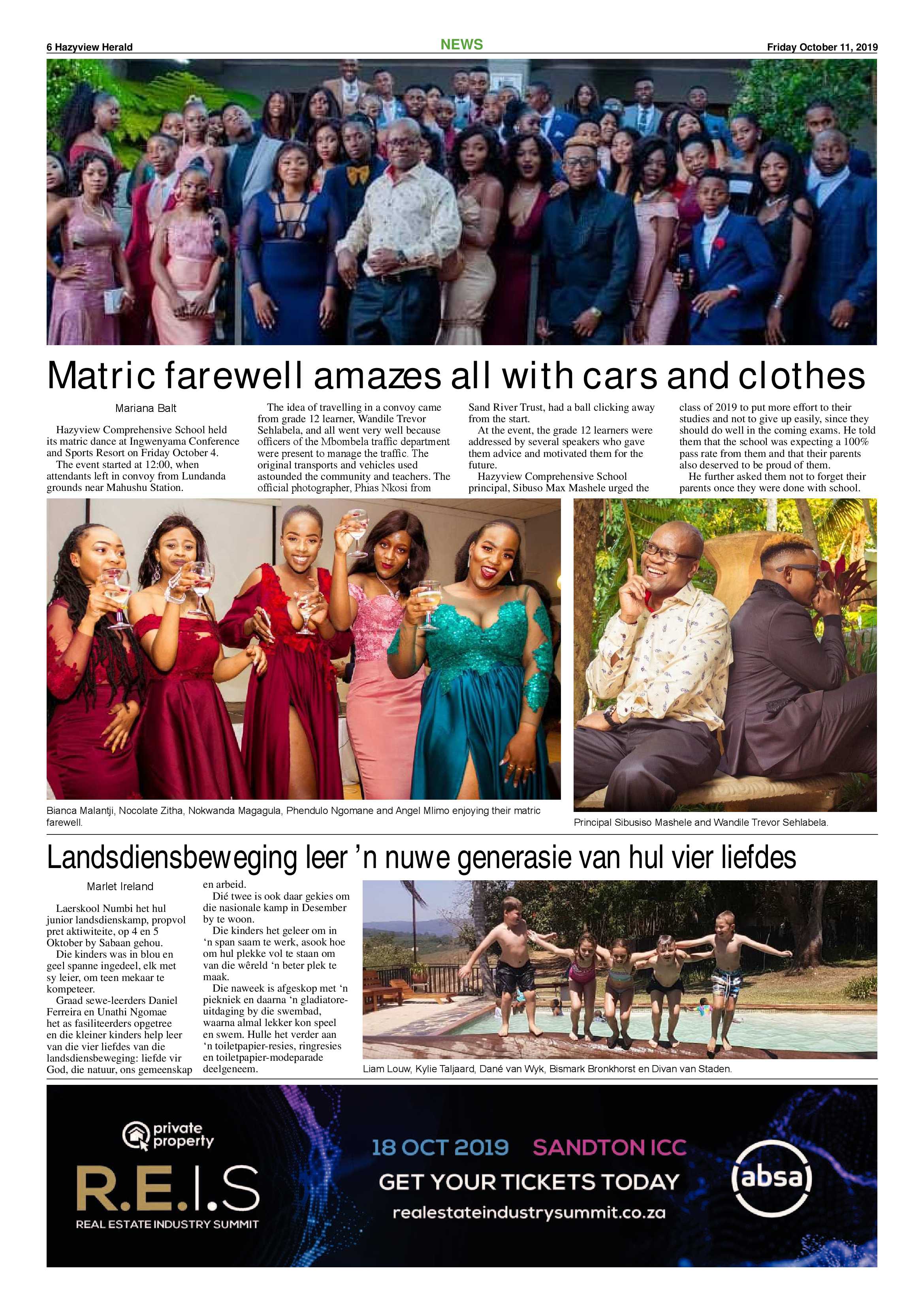 Hazyview Herald 11 October 2019 page 6