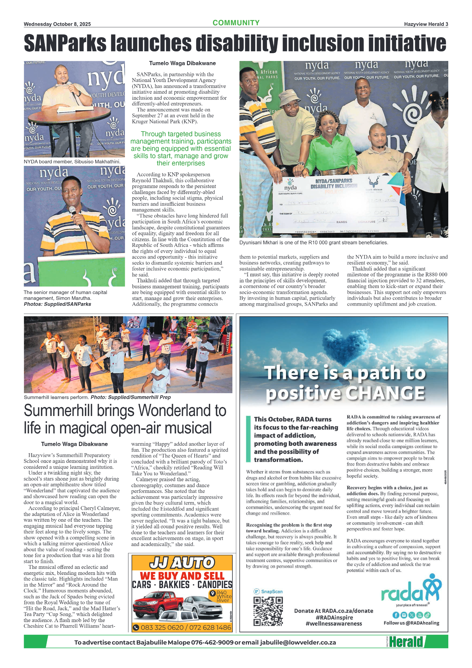 Hazyview Herald 08 October 2025 page 5