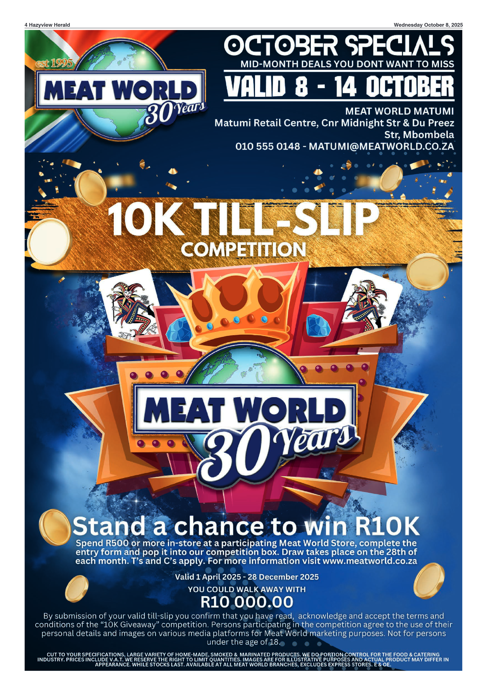 Hazyview Herald 08 October 2025 page 8