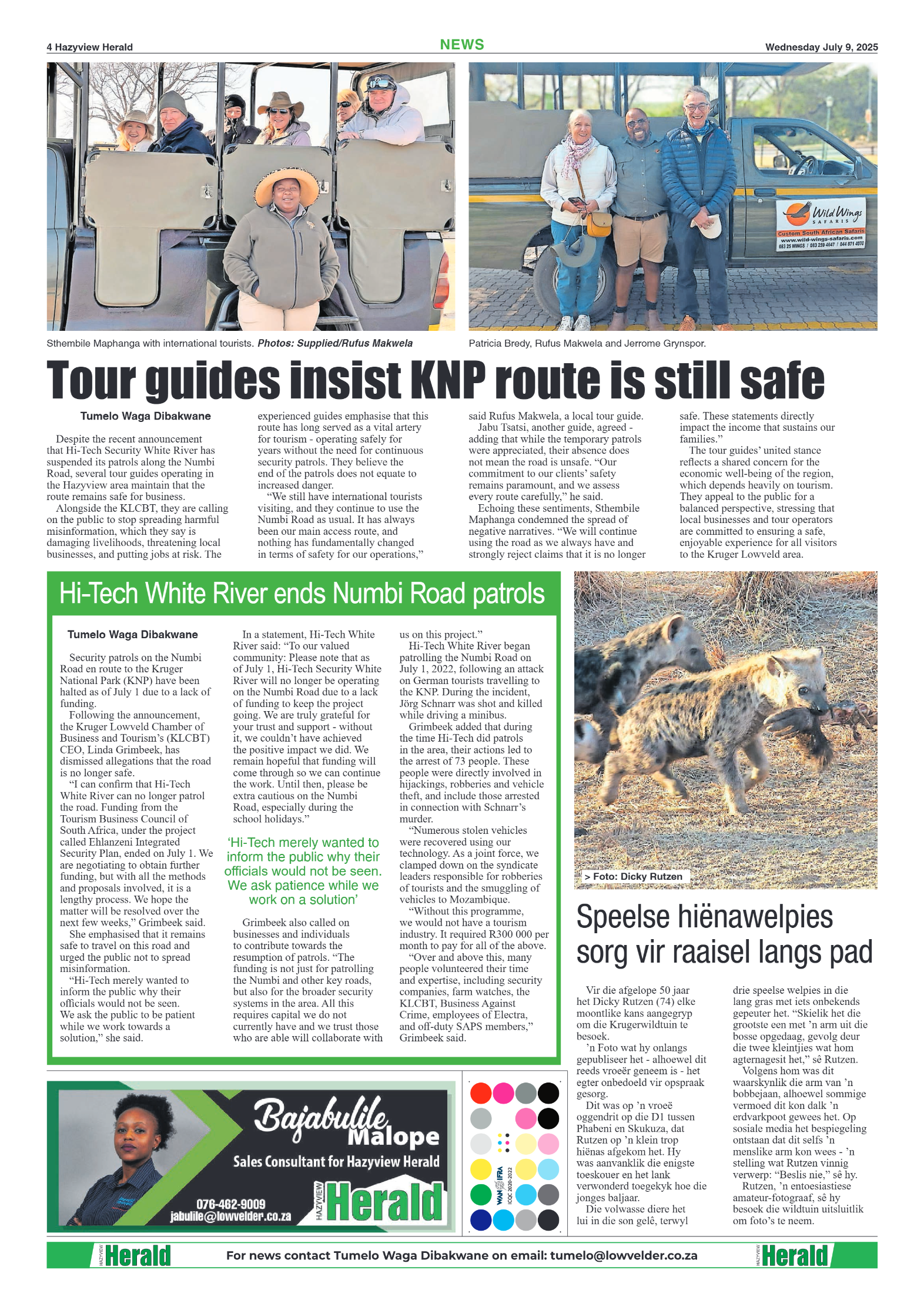 Hazyview Herald 09 July 2025 page 4