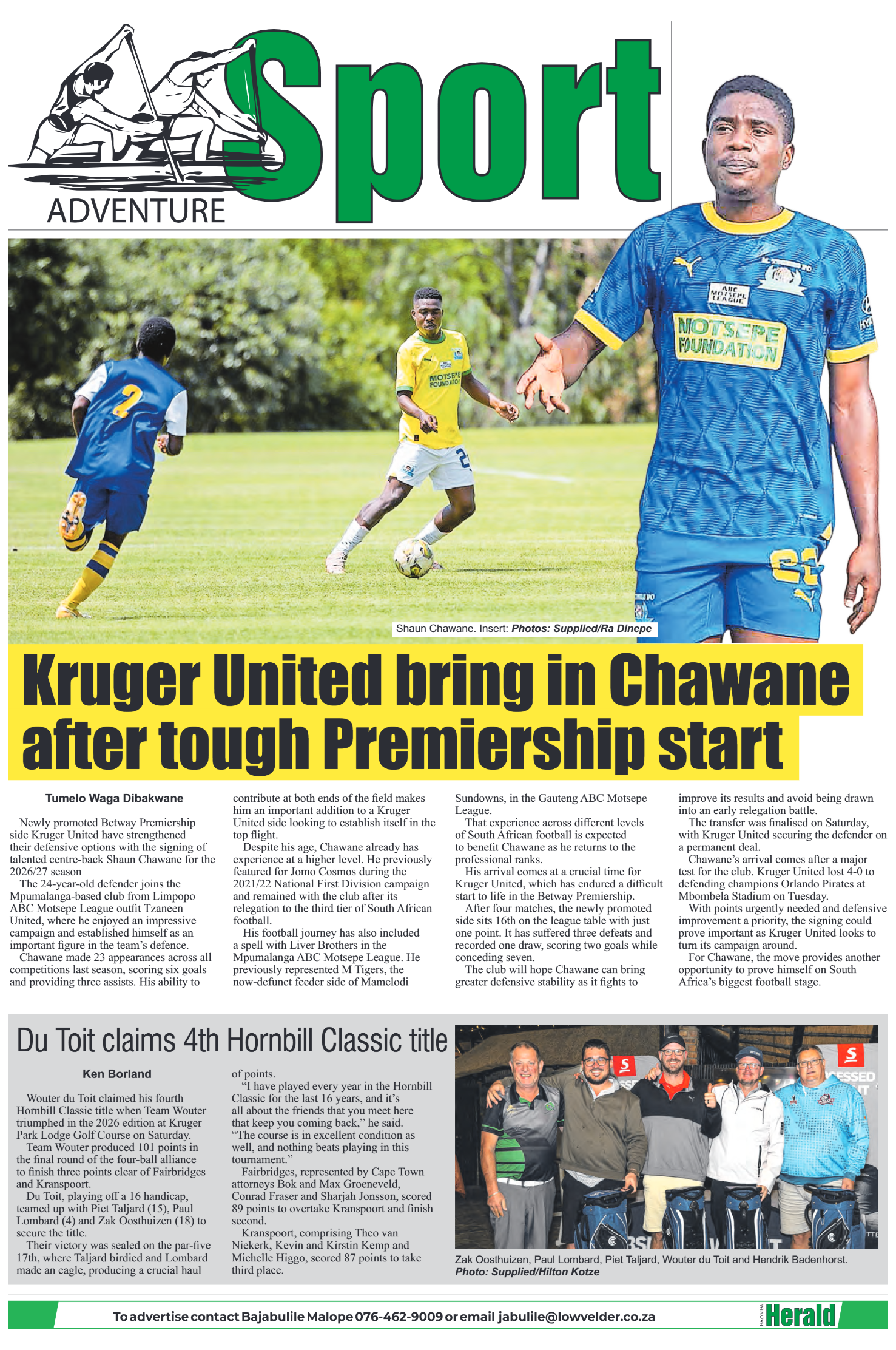 Hazyview Herald 09 September 2026 page 4