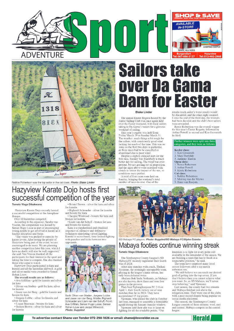 Hazyview Herald 10 April 2024 page 8