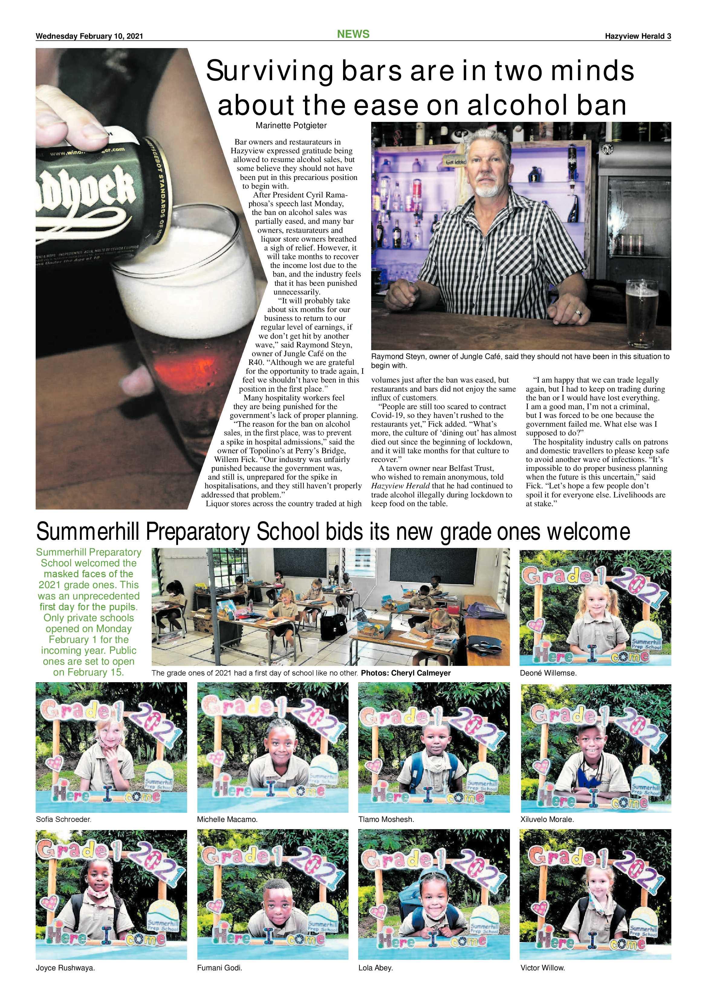 Hazyview Herald 10 February 2021 page 3