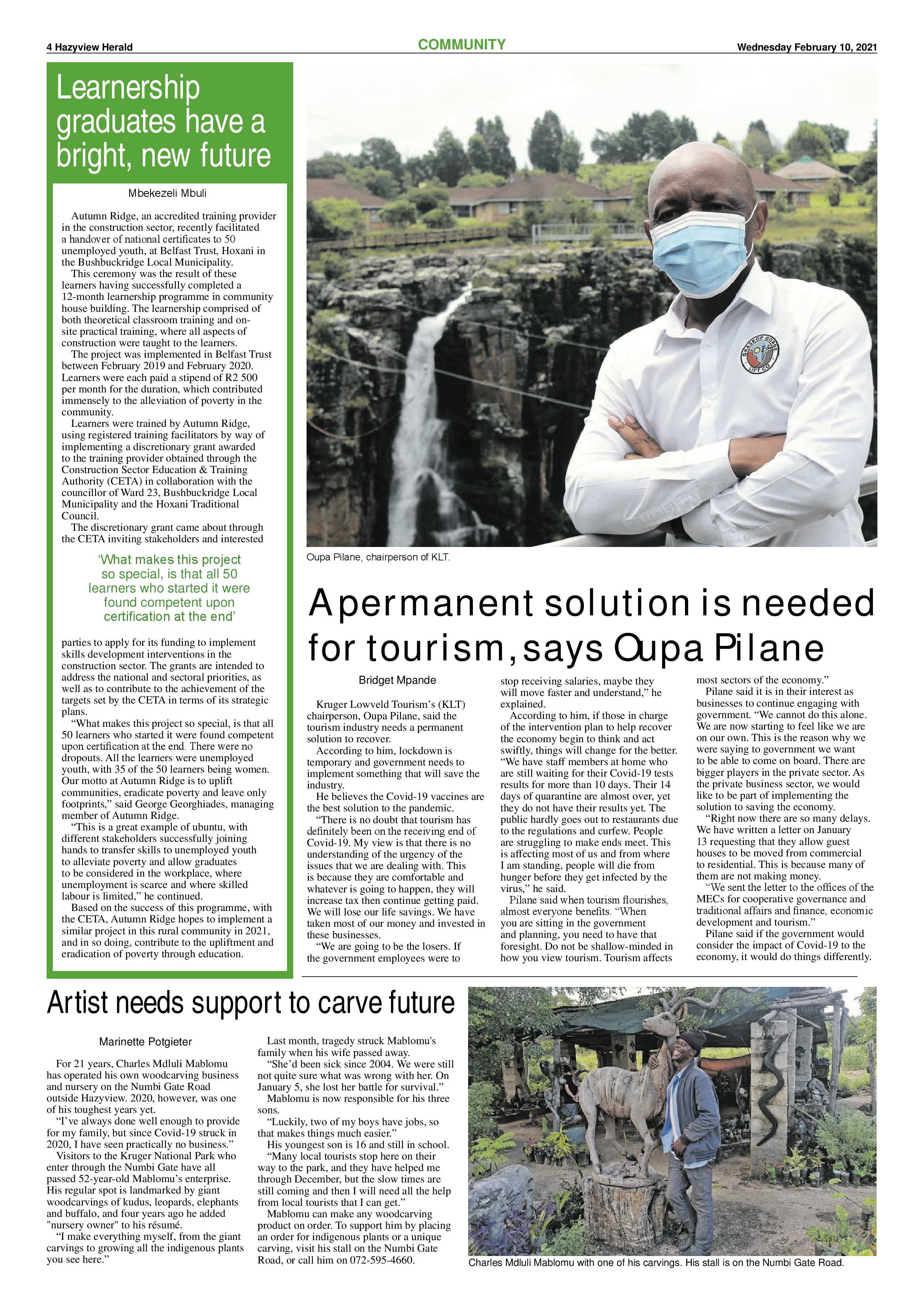 Hazyview Herald 10 February 2021 page 4