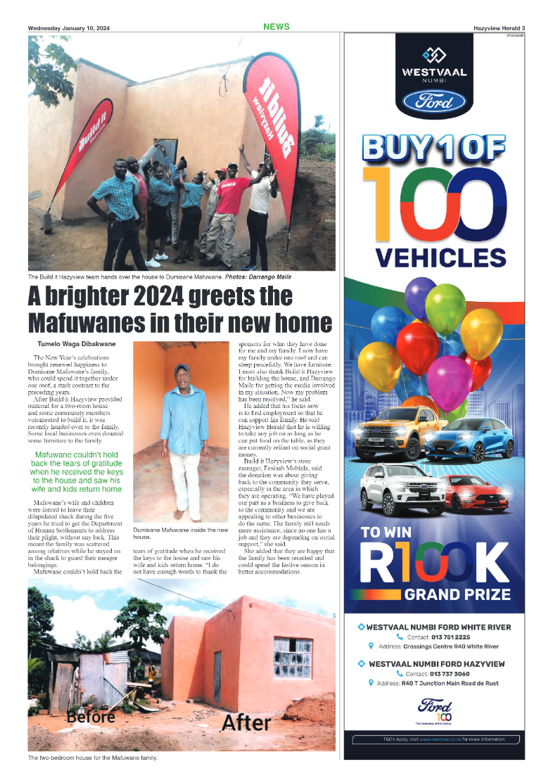 Hazyview Herald 10 January 2024 page 3