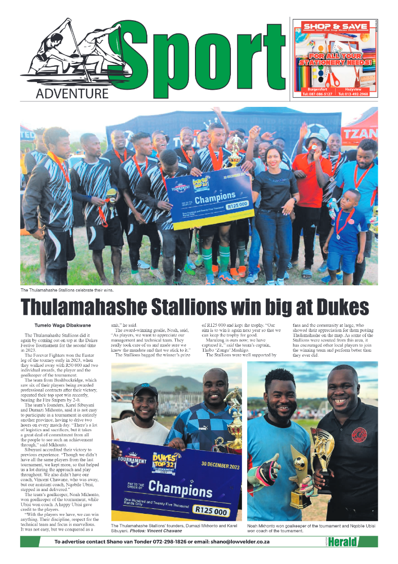 Hazyview Herald 10 January 2024 page 8