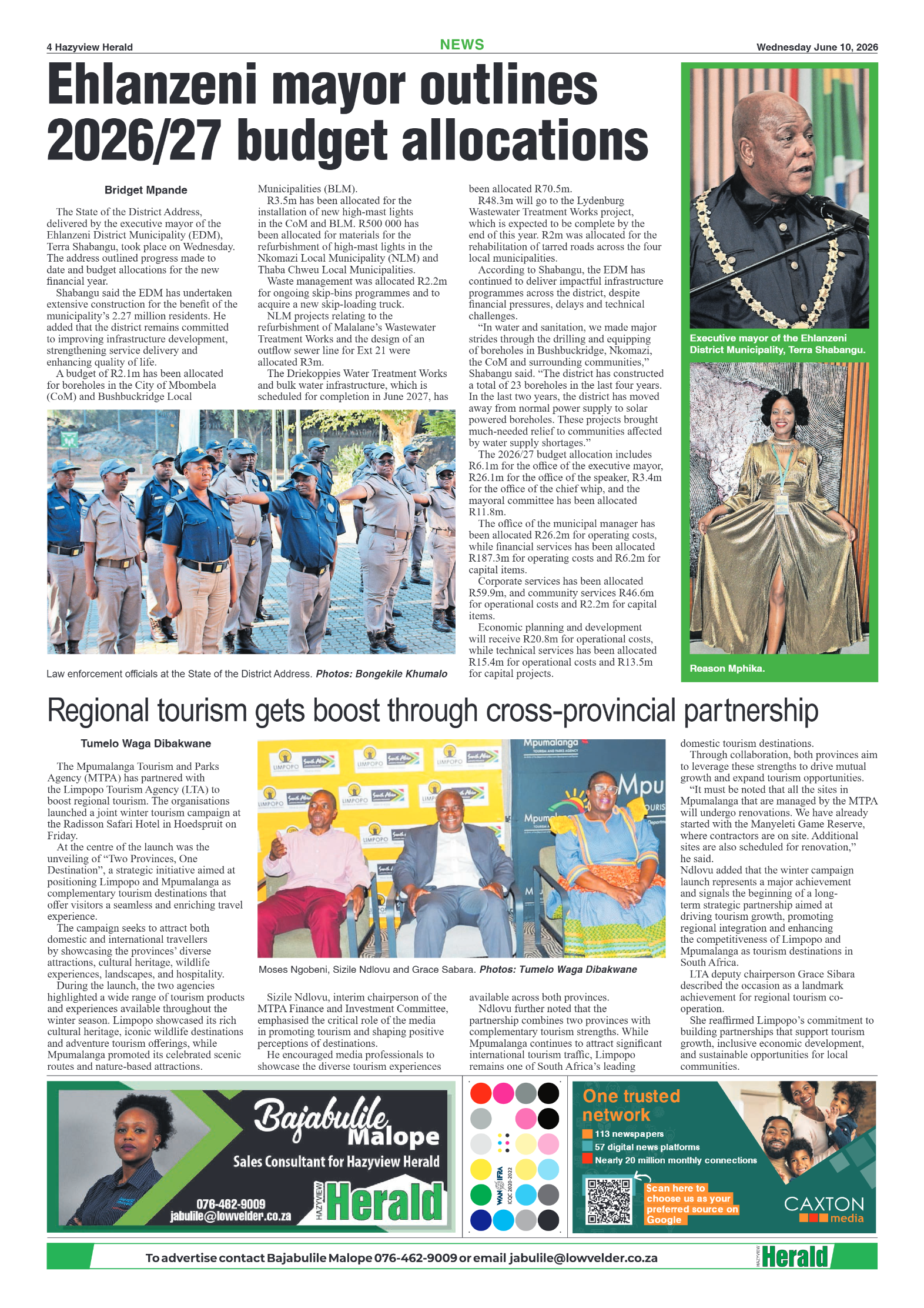 Hazyview Herald 10 June 2026 page 4