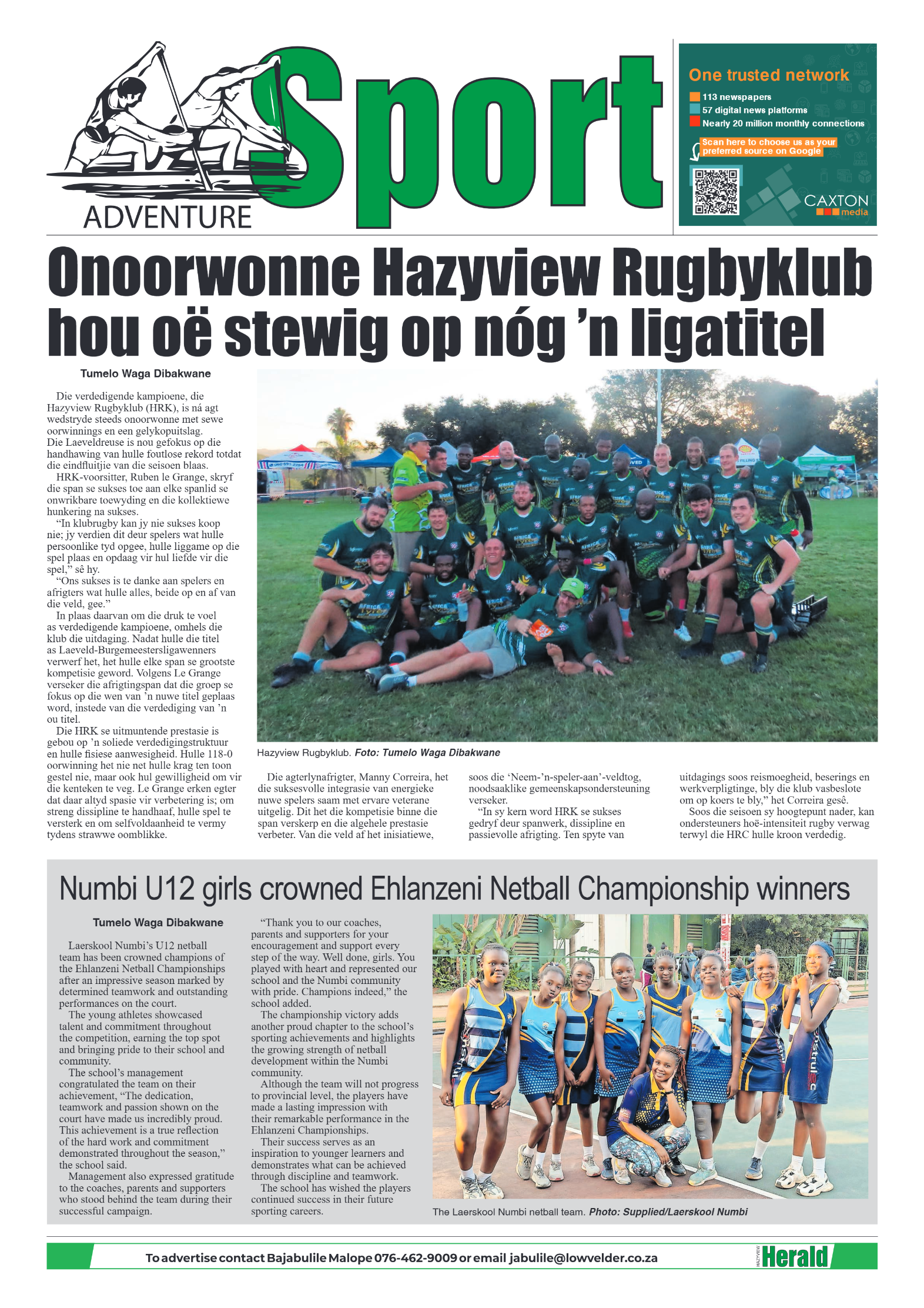 Hazyview Herald 10 June 2026 page 8