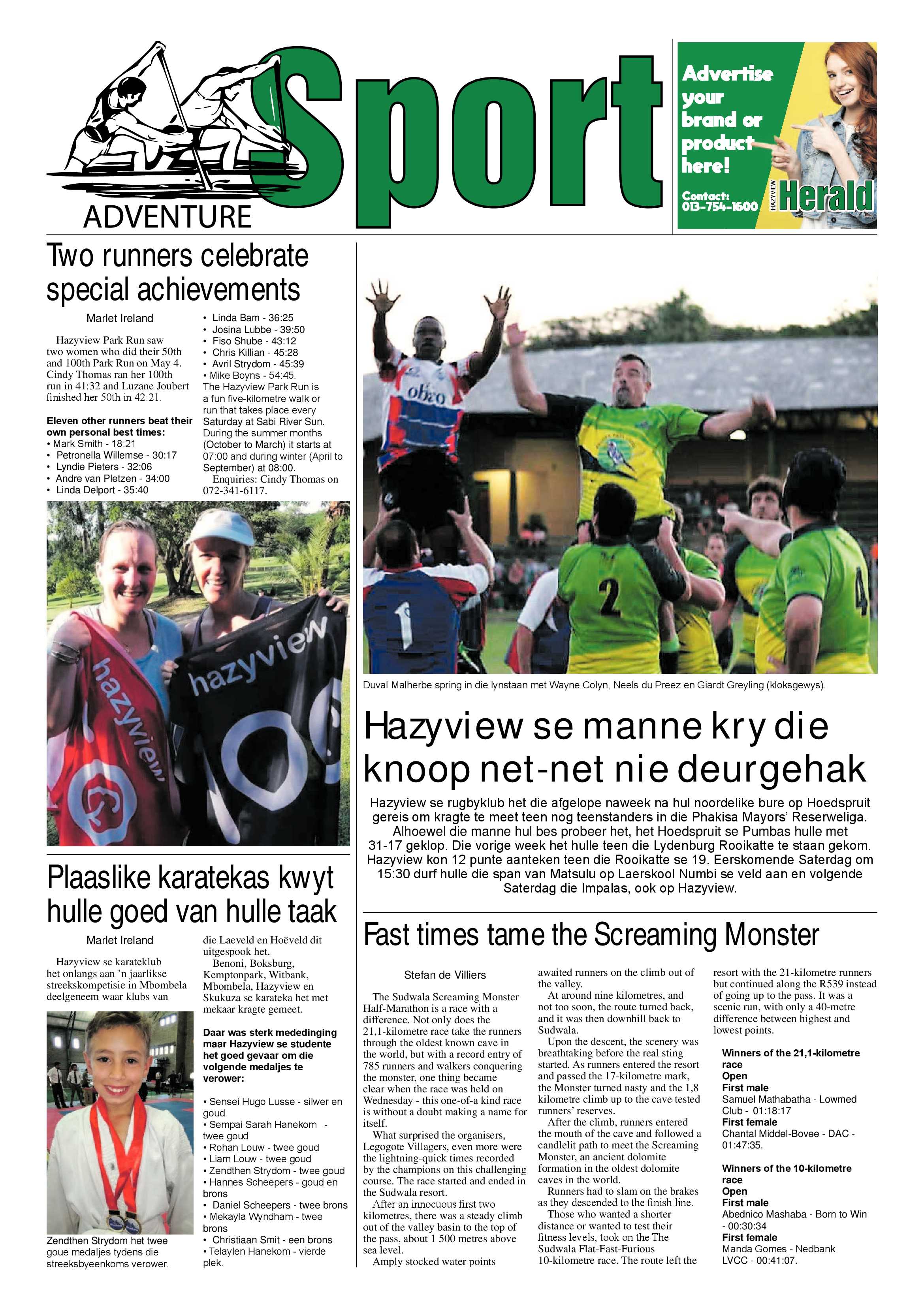 Hazyview Herald 10 May 2019 page 11