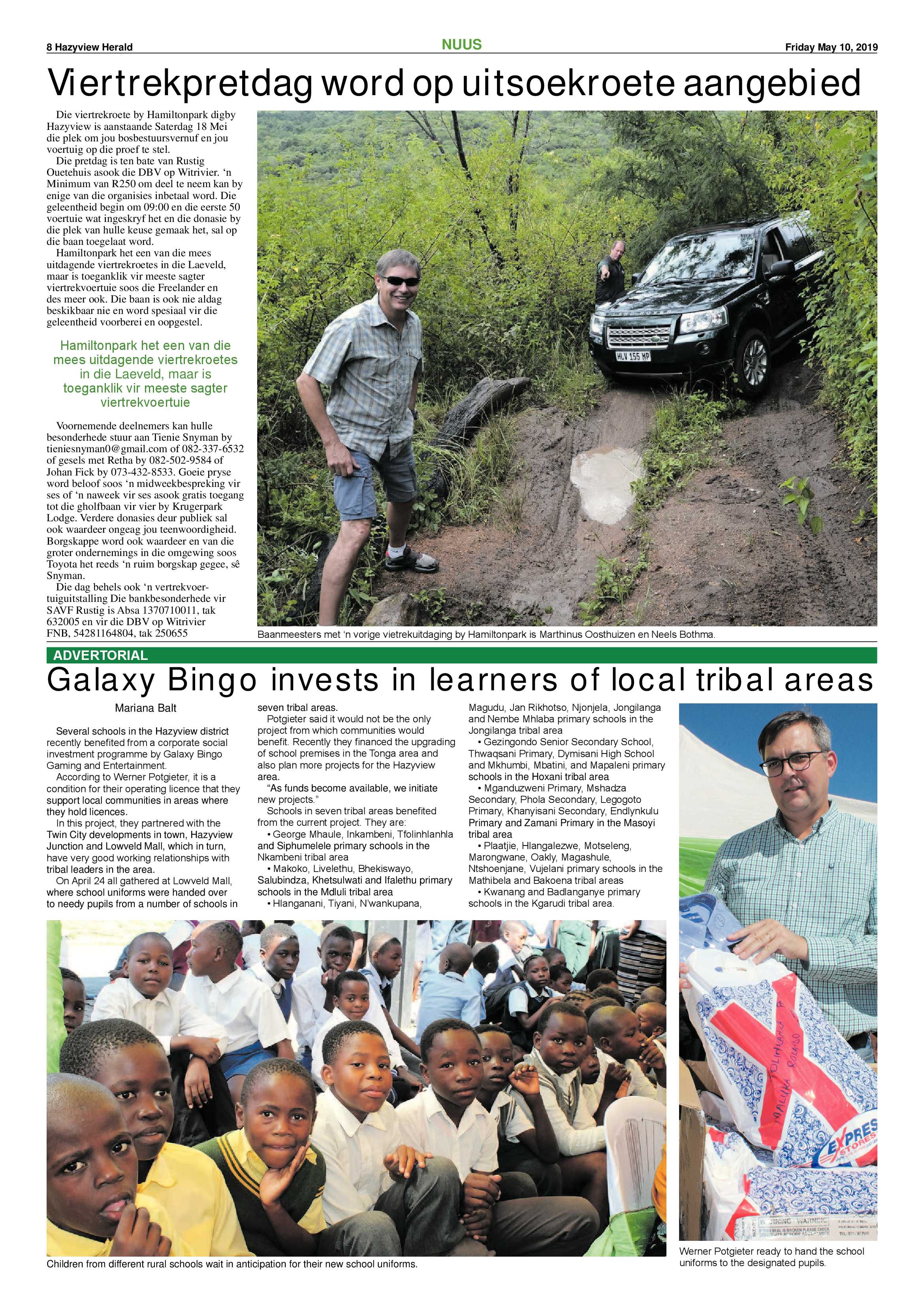Hazyview Herald 10 May 2019 page 7