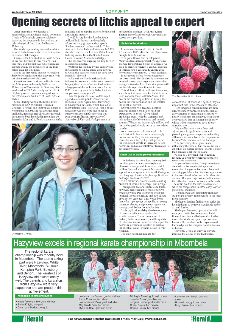 Hazyview Herald 10 May 2023 page 7