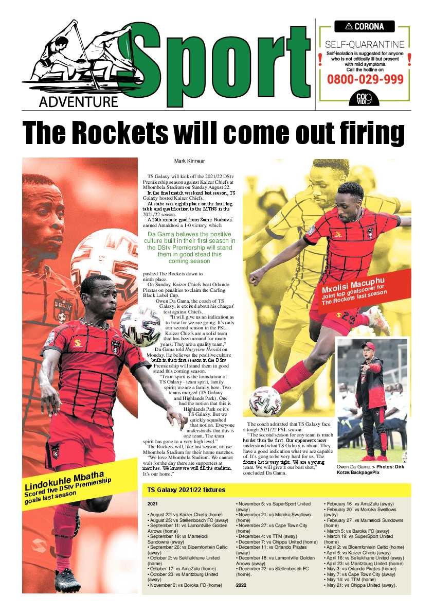 Hazyview Herald 11 August 2021 page 8