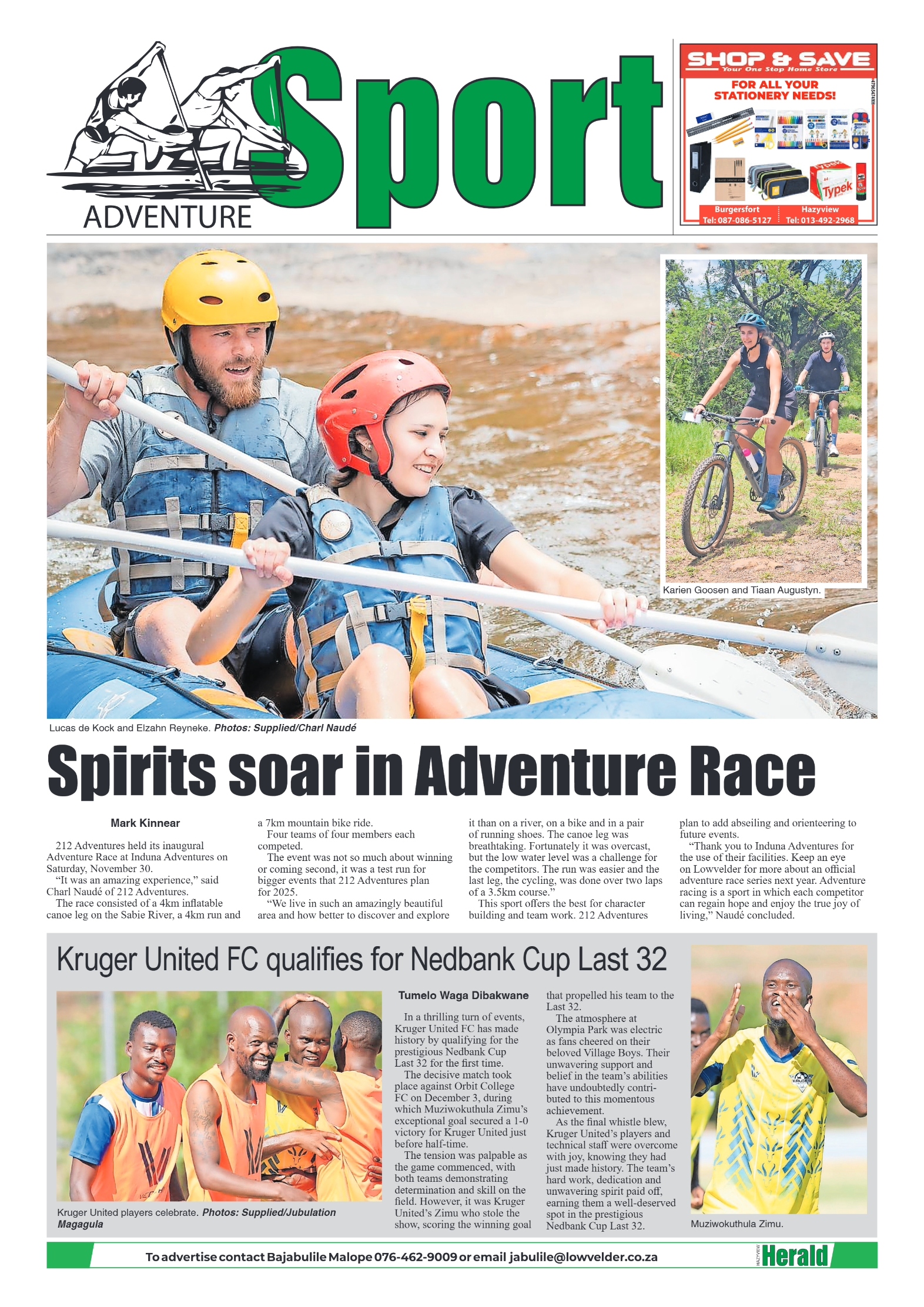 Hazyview Herald 11 December 2024 page 8