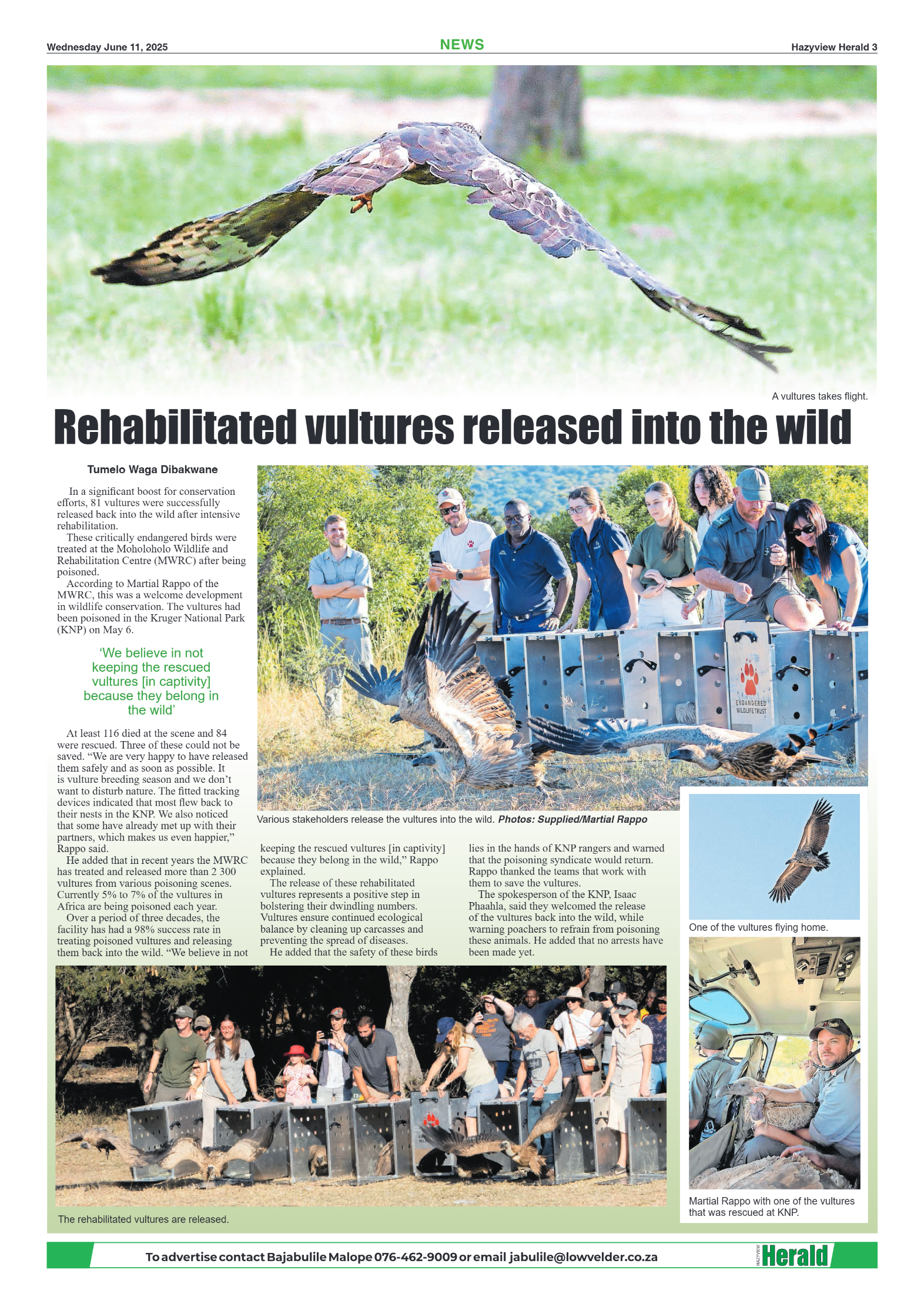 Hazyview Herald 11 June 2025 page 3