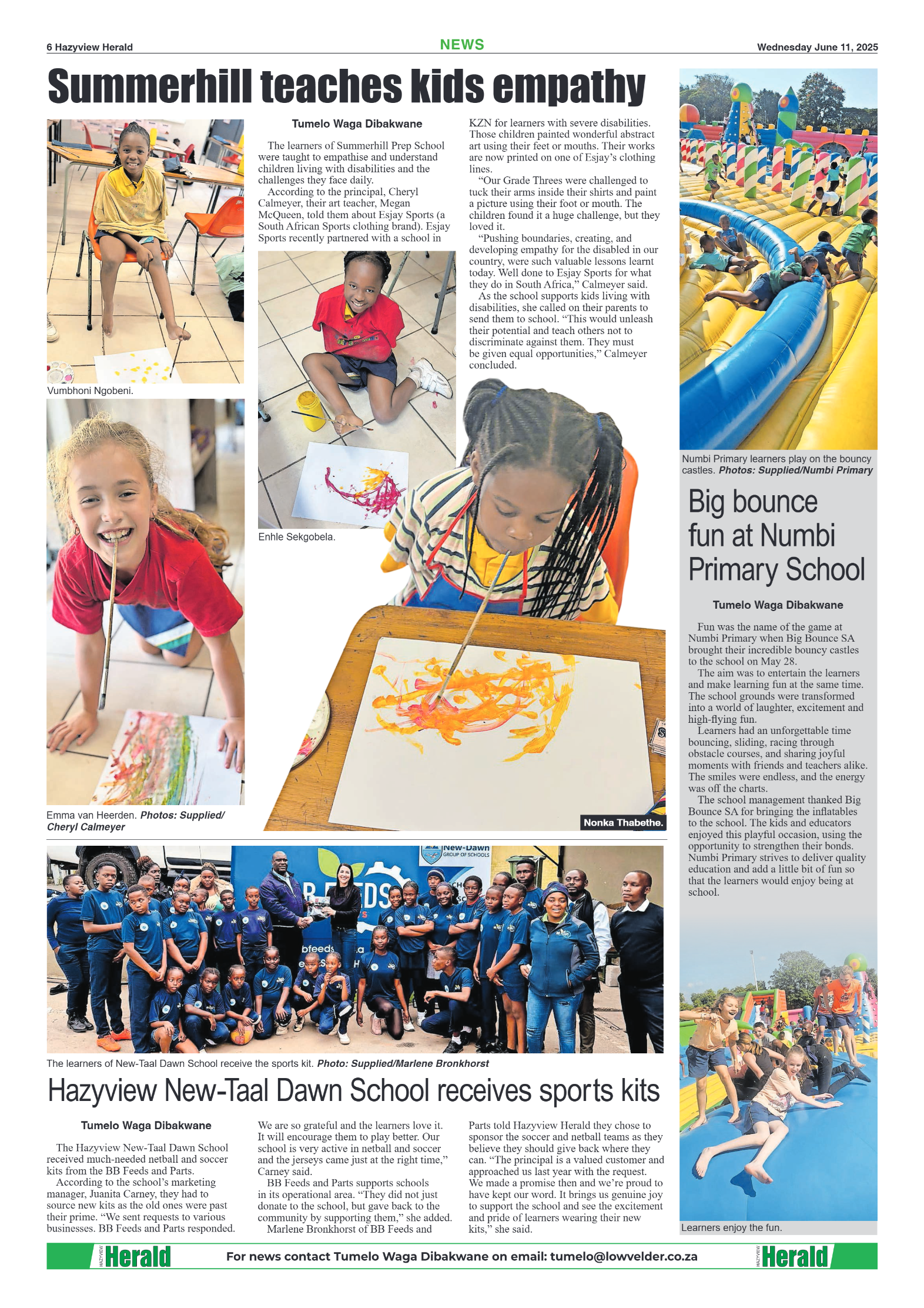 Hazyview Herald 11 June 2025 page 6
