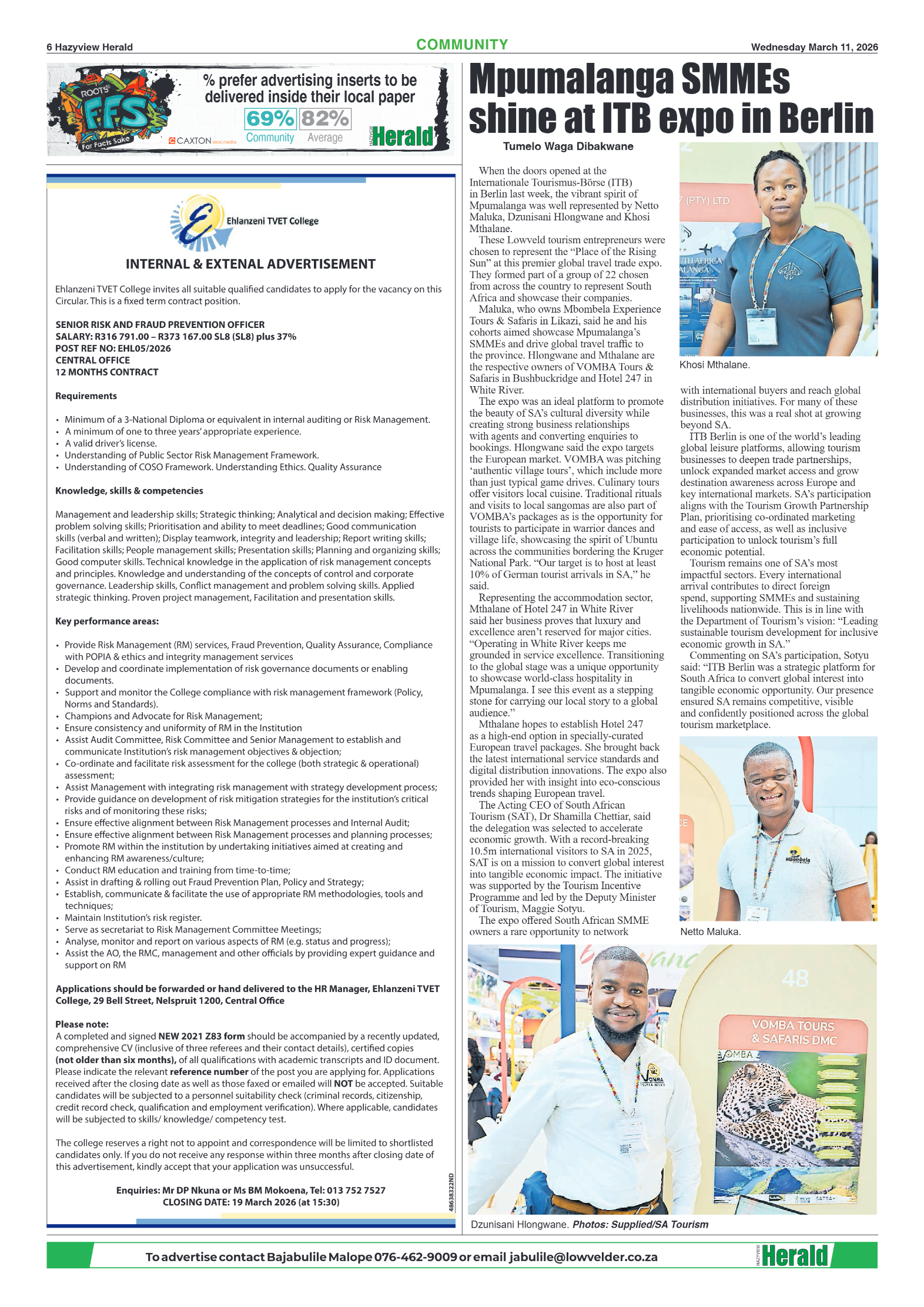 Hazyview Herald 11 March 2026 page 6