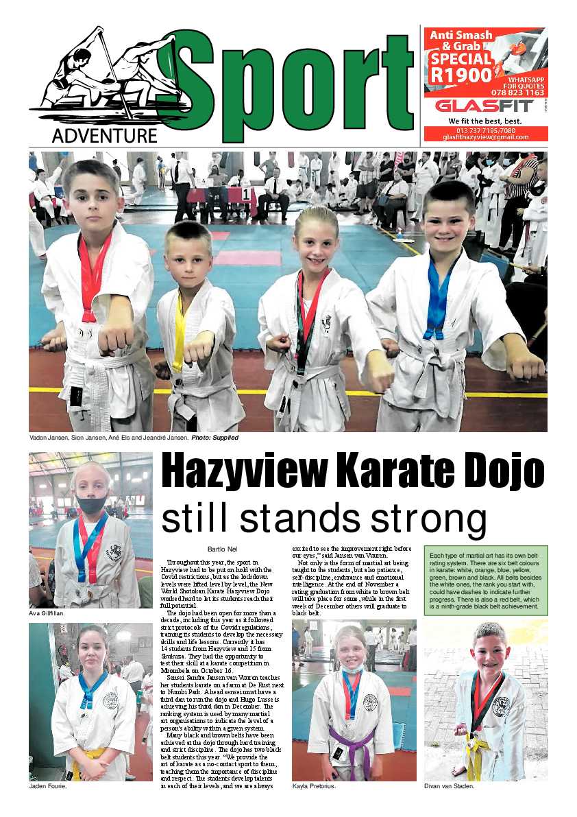 Hazyview Herald 10 November 2021 page 8