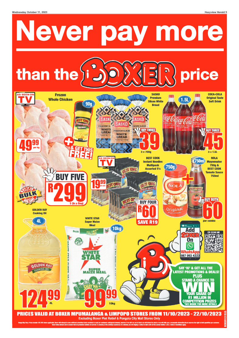 Hazyview Herald 11 October 2023 page 5