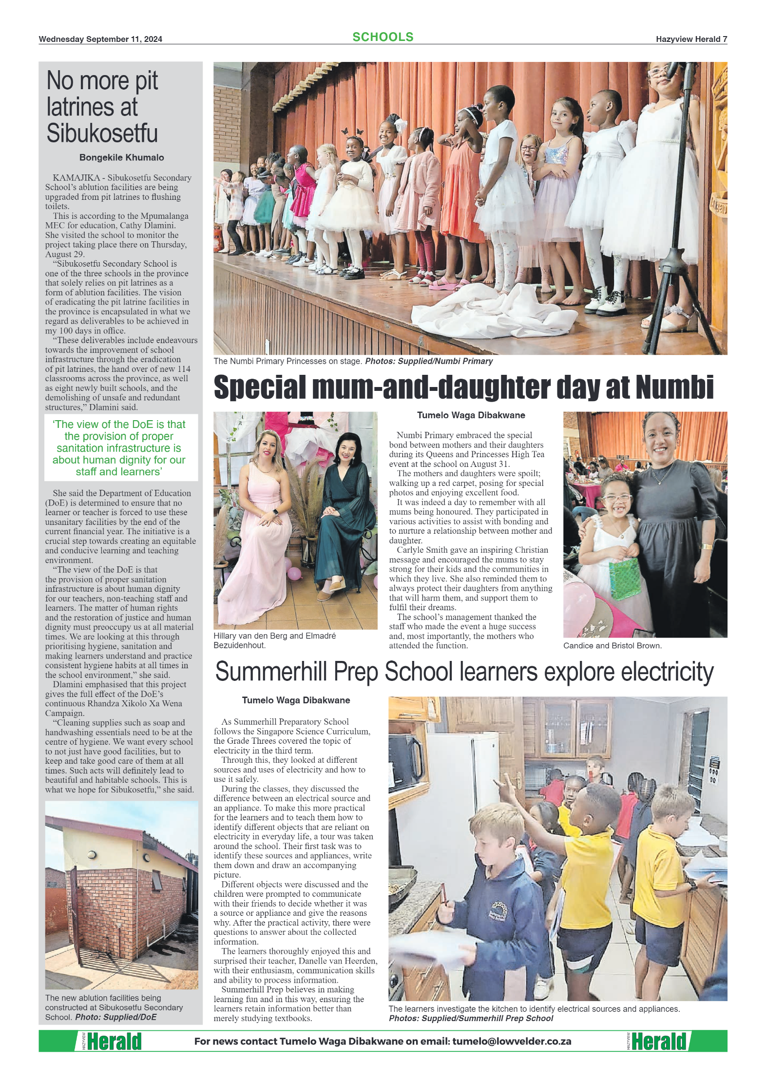 Hazyview Herald 11 September 2024 page 7