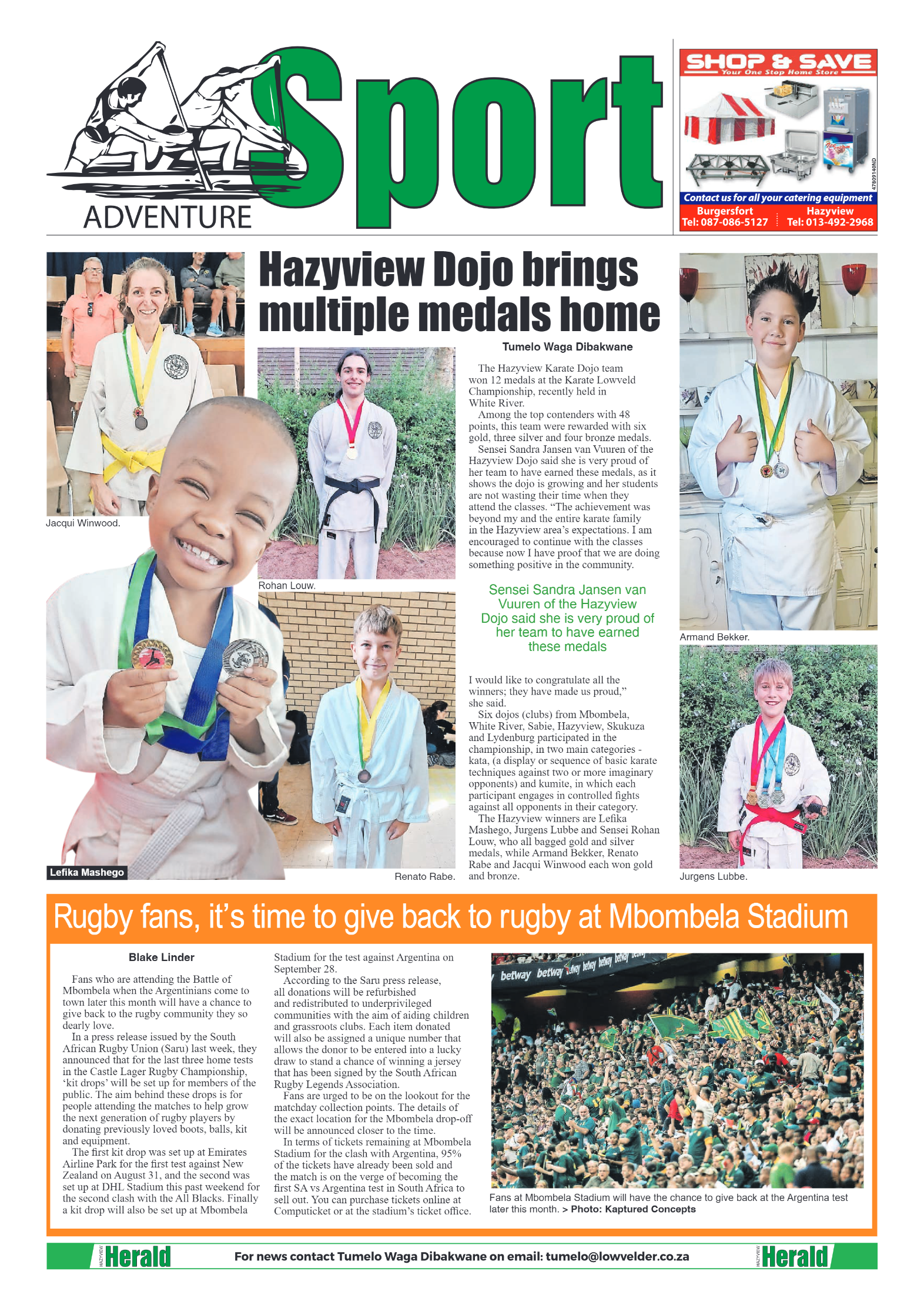 Hazyview Herald 11 September 2024 page 8