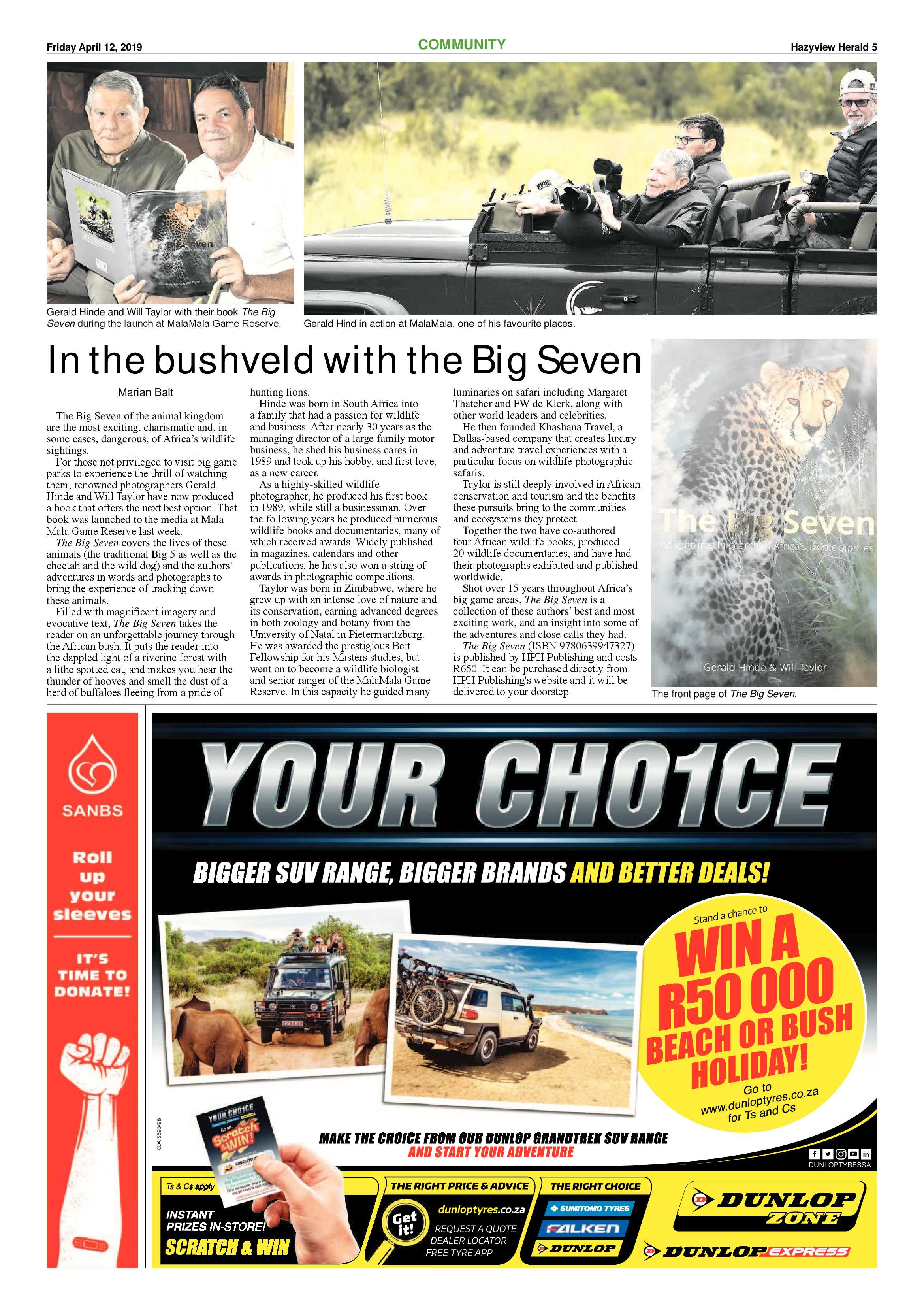 Hazyview Herald 12 April 2019 page 5