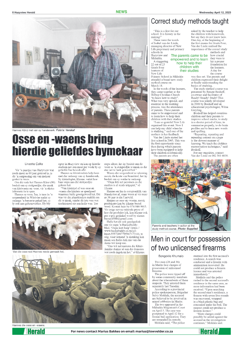 Hazyview Herald 12 April 2023 page 6