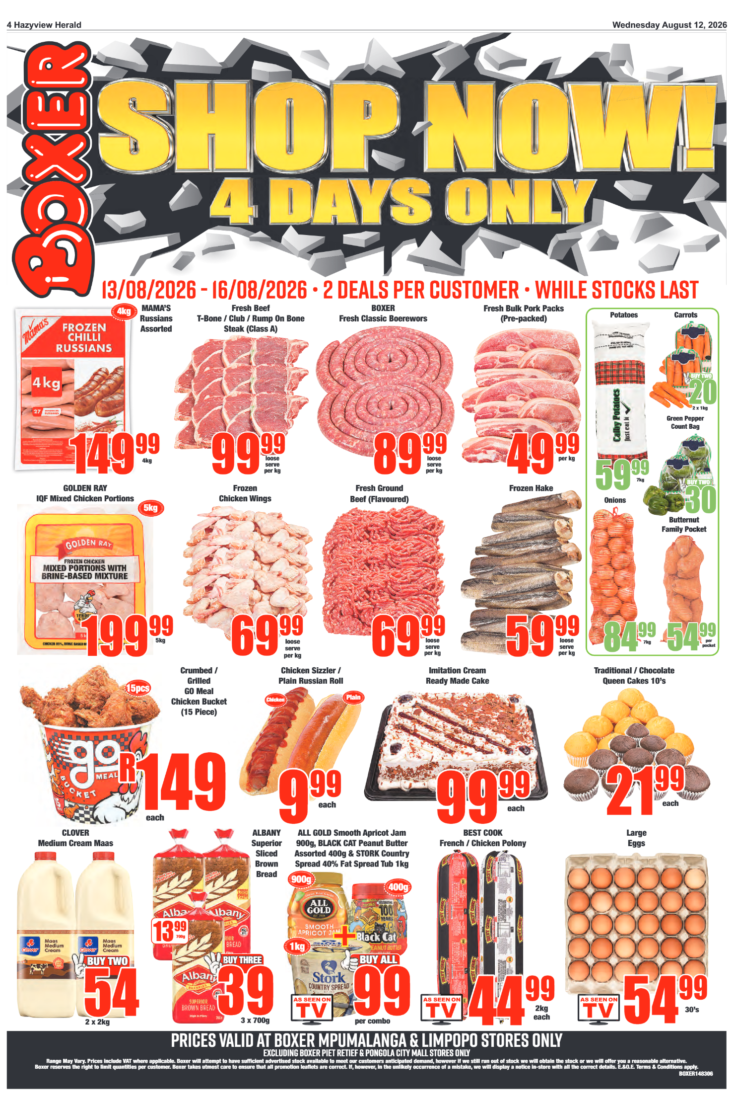 Hazyview Herald 12 August 2026 page 4