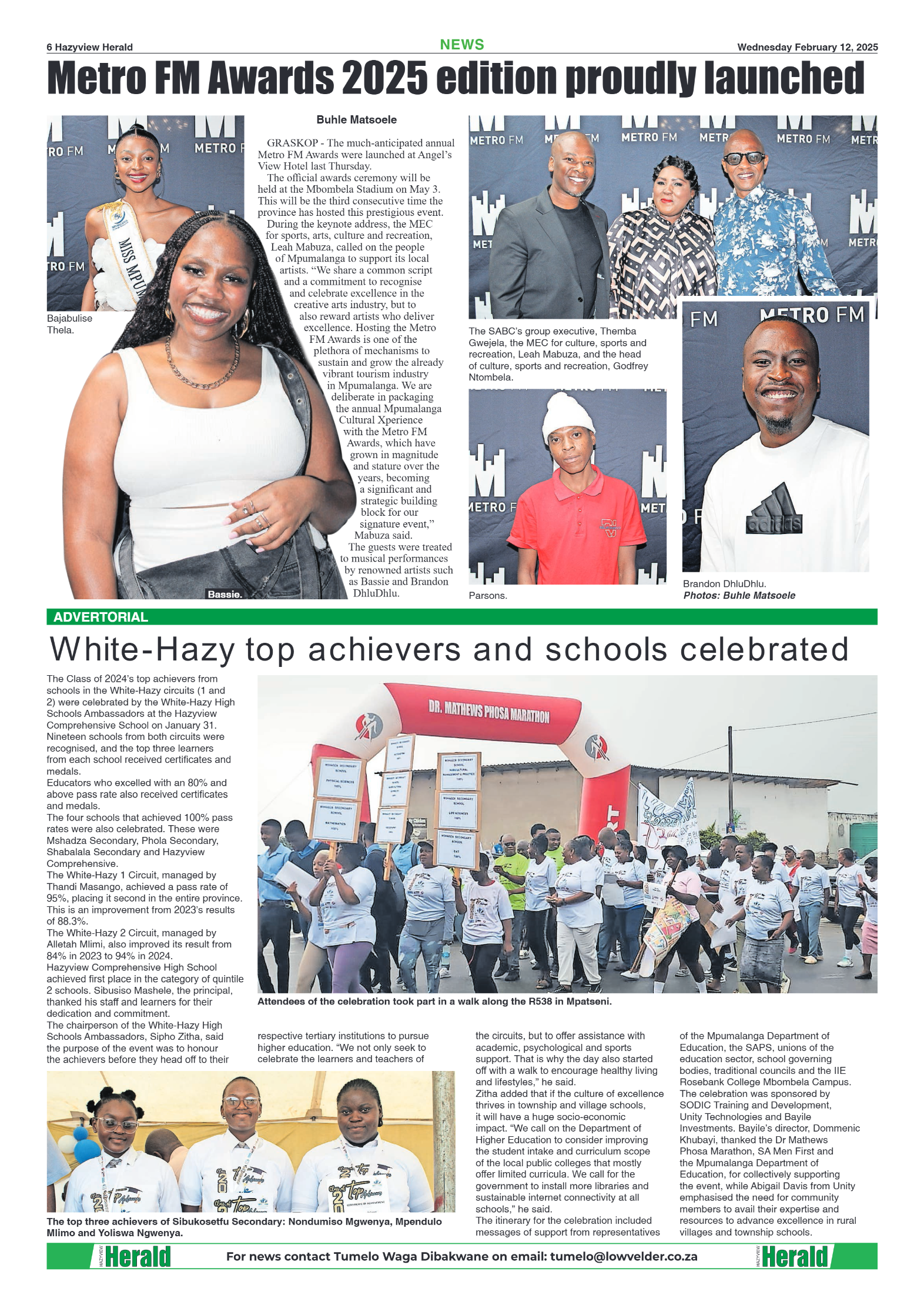 Hazyview Herald 12 February 2025 page 6