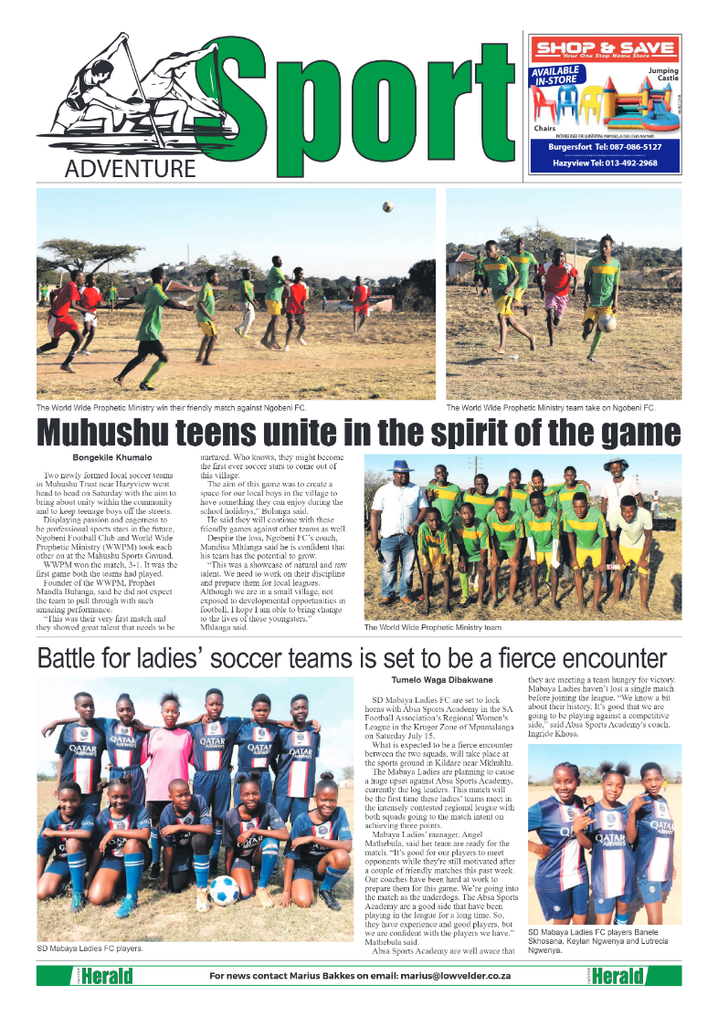 Hazyview Herald 12 July 2023 page 8