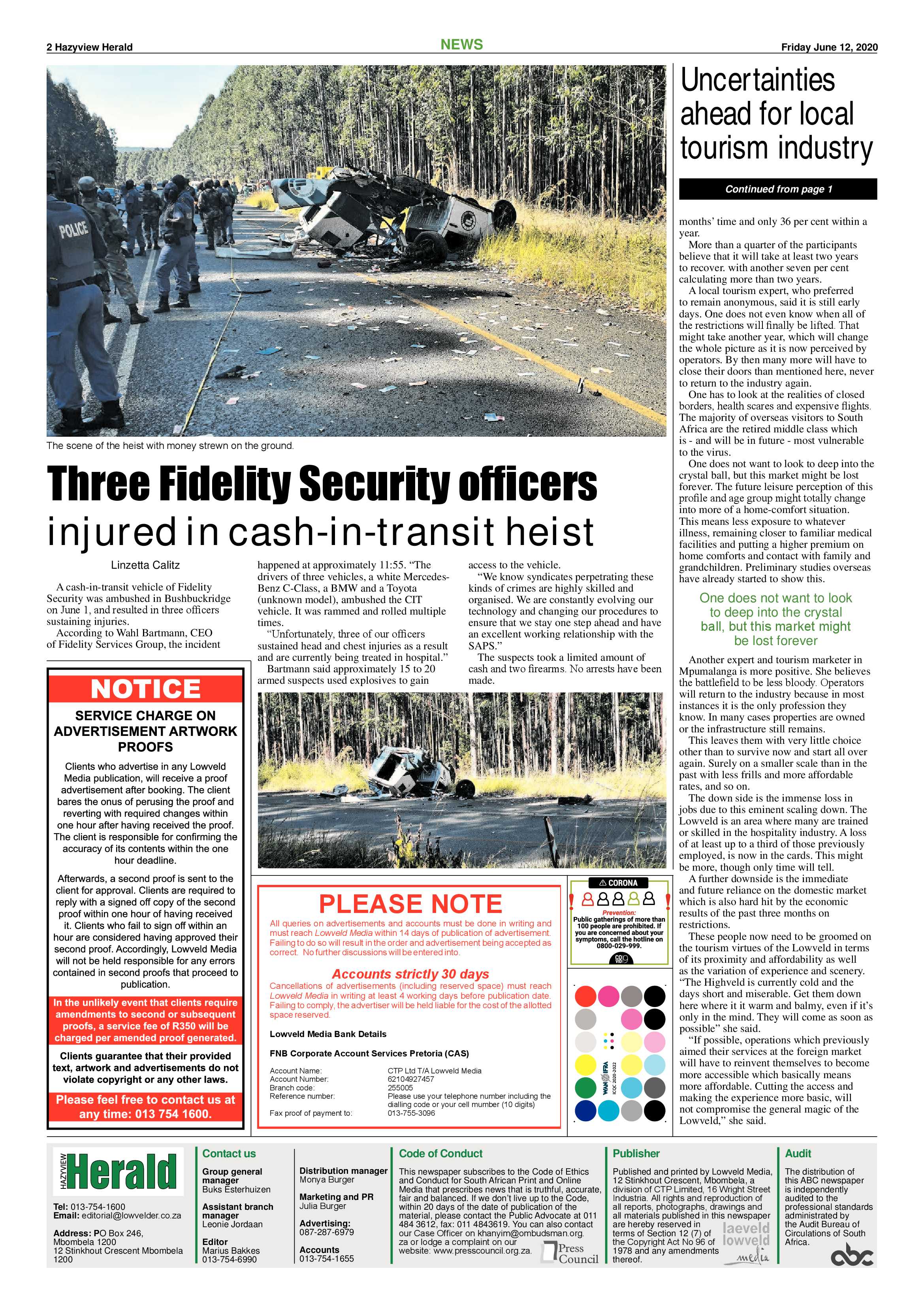 Hazyview Herald 12 June 2020 page 2