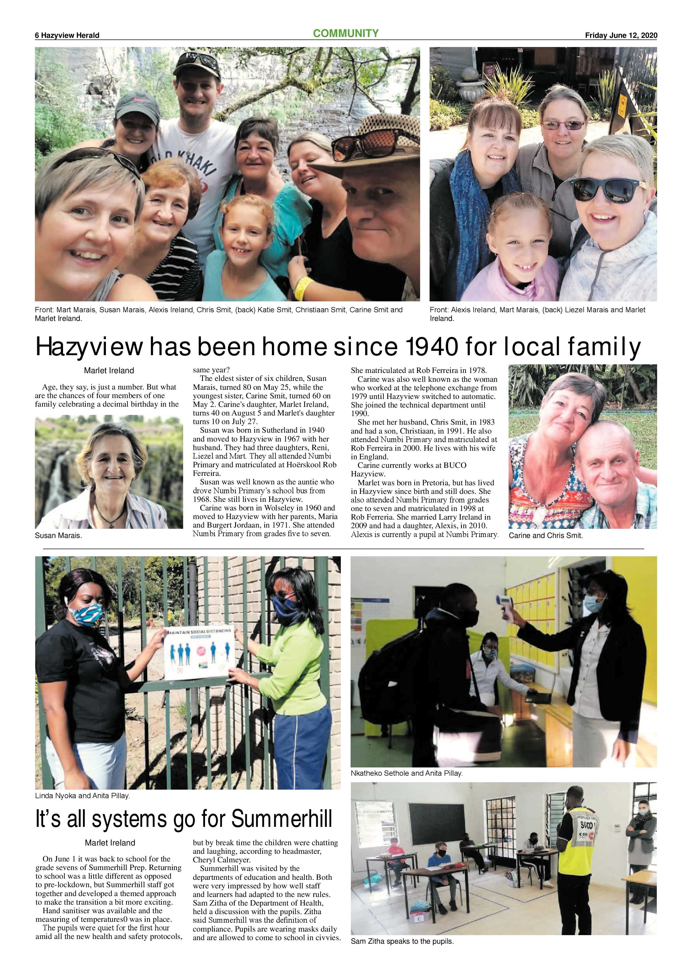 Hazyview Herald 12 June 2020 page 6
