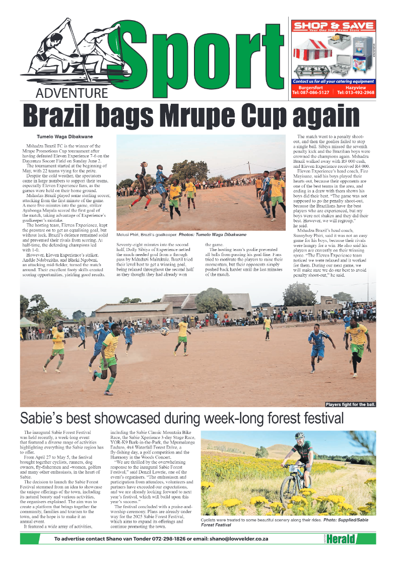 Hazyview Herald 22 June 2024 page 8