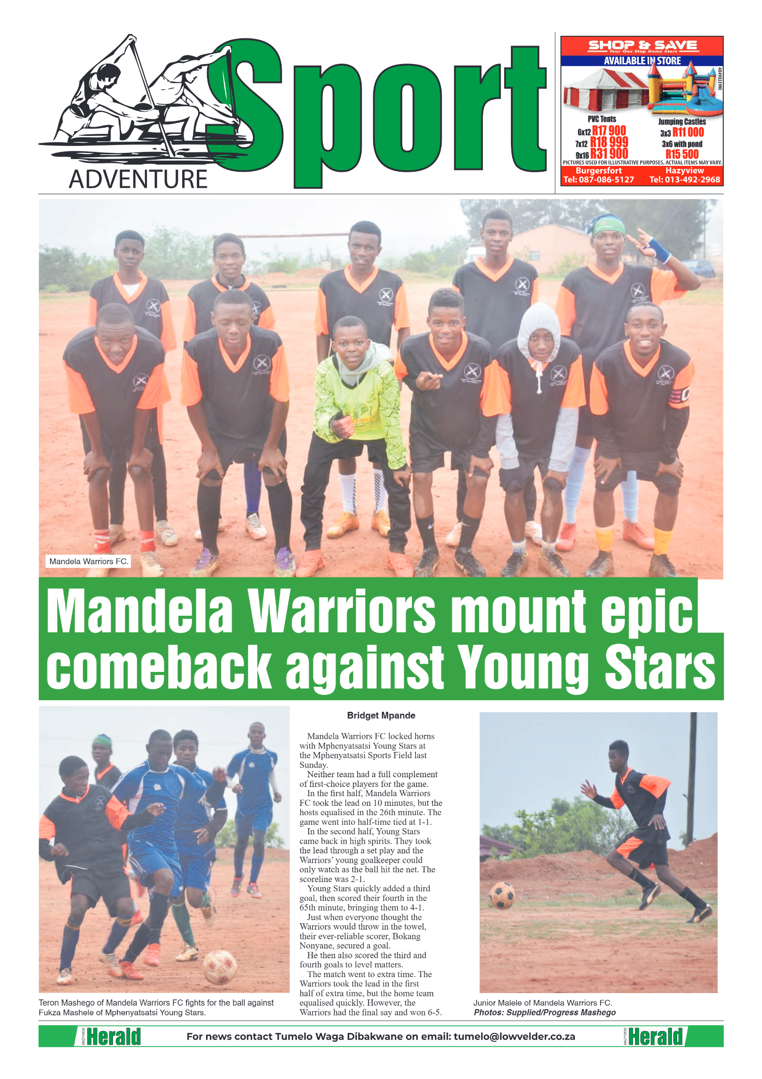 Hazyview Herald 12 November 2025 page 8