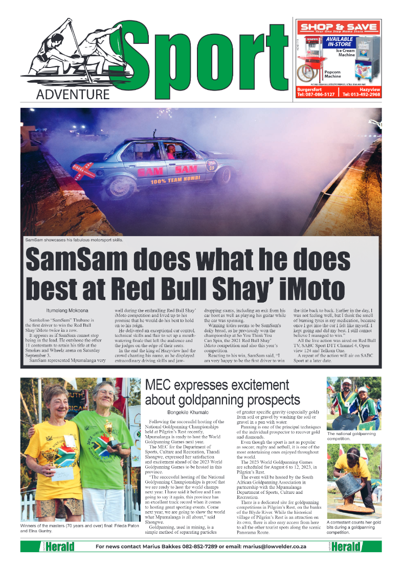 Hazyview Herald 12 October 2022 page 8