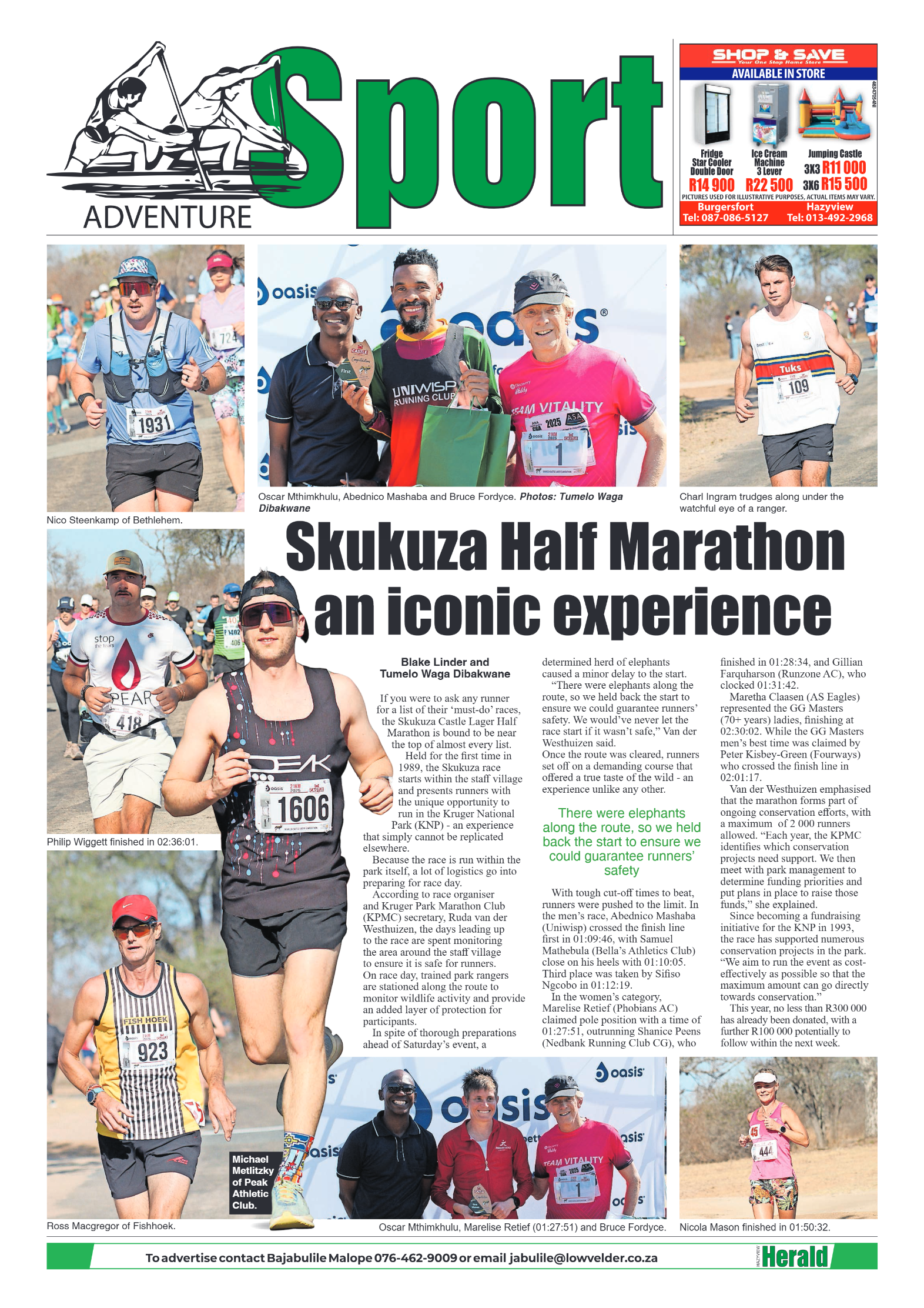 Hazyview Herald 13 August 2025 page 10