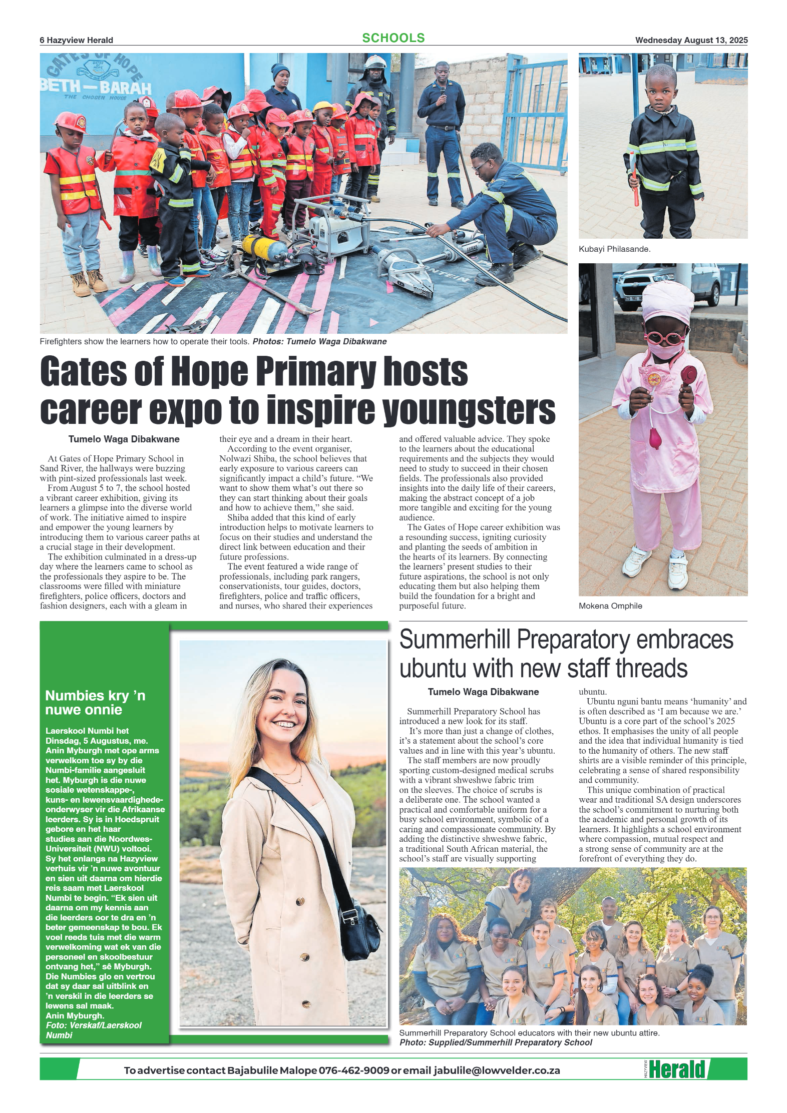 Hazyview Herald 13 August 2025 page 8