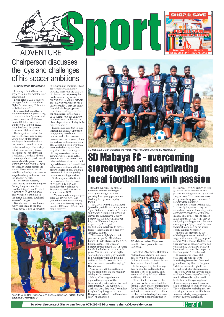 Hazyview Herald 13 December 2023 page 12