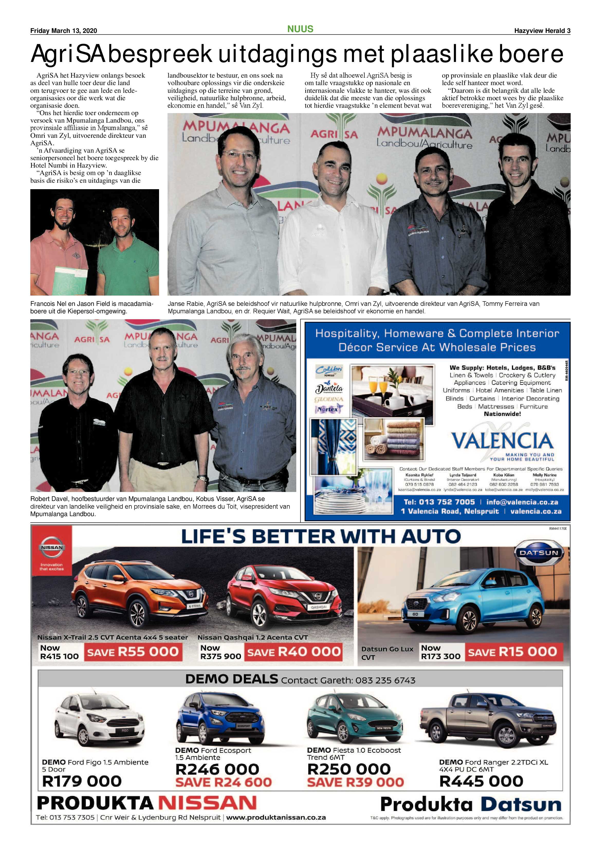 Hazyview Herald 13 March 2020 page 3