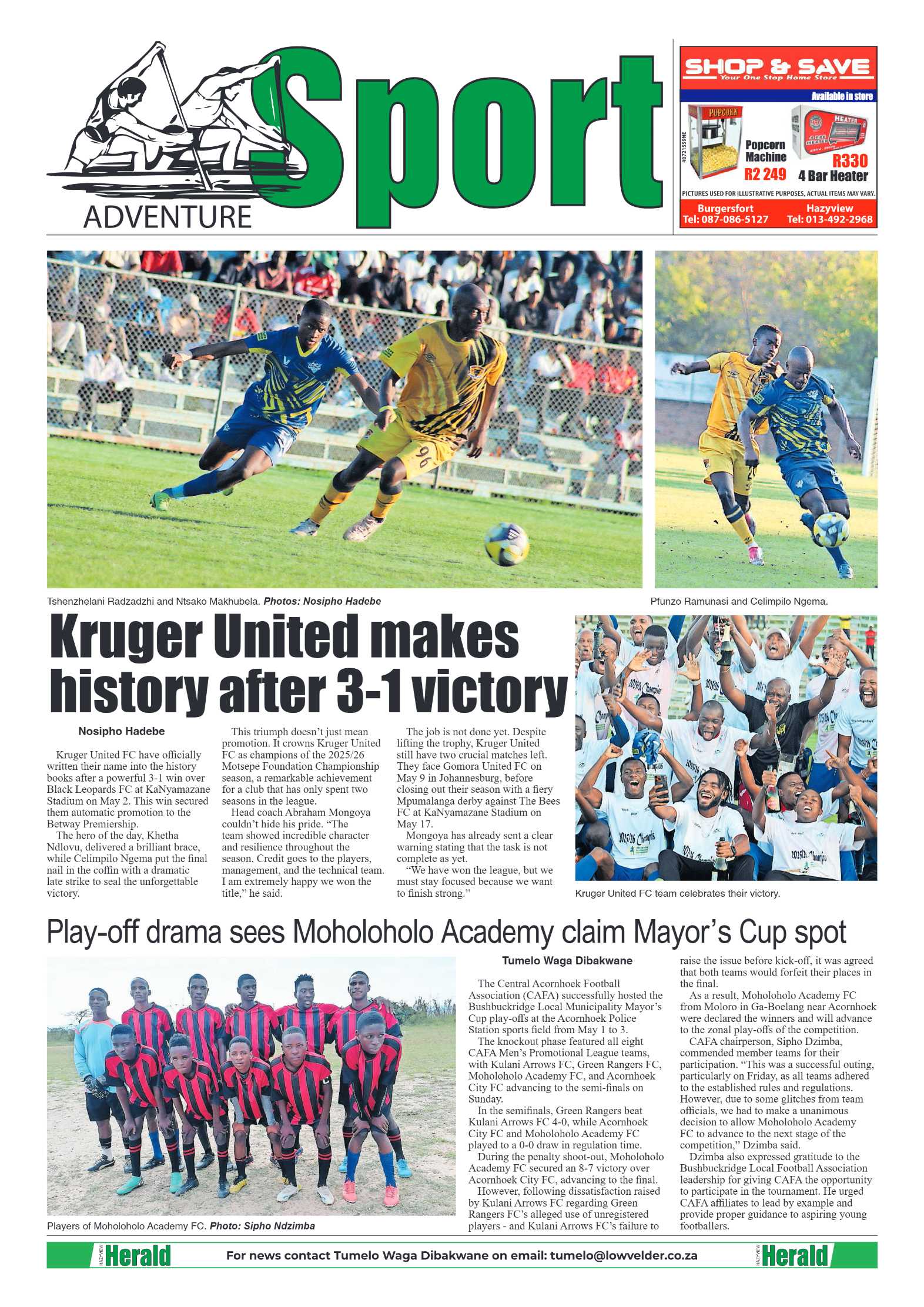 Hazyview Herald 13 May 2026 page 8