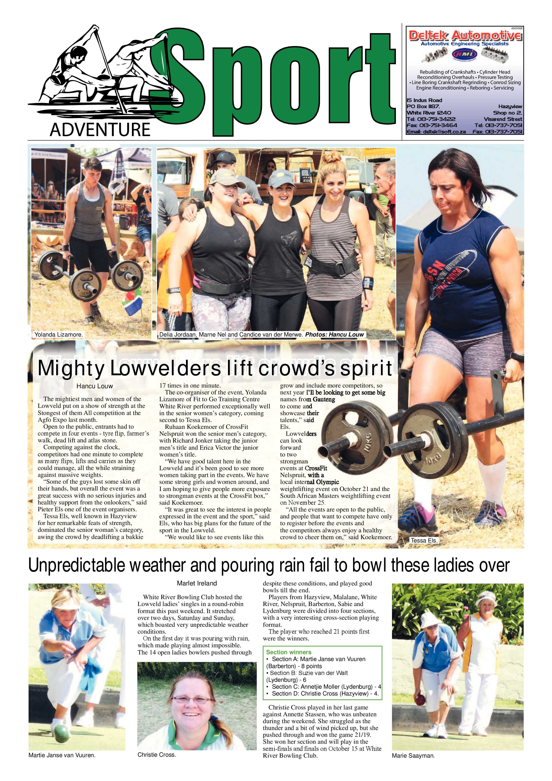 Hazyview Herald 13 October 2017 page 8