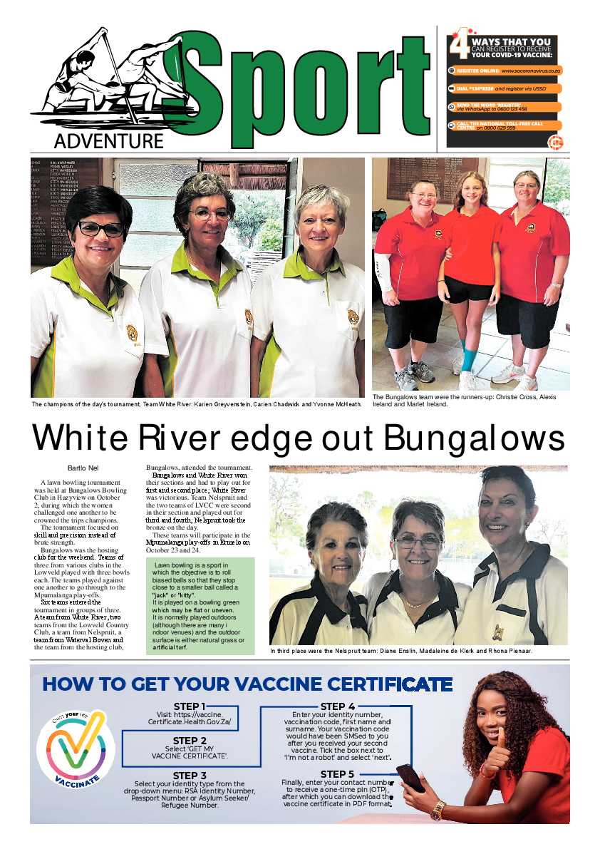 Hazyview Herald 13 October 2021 page 8