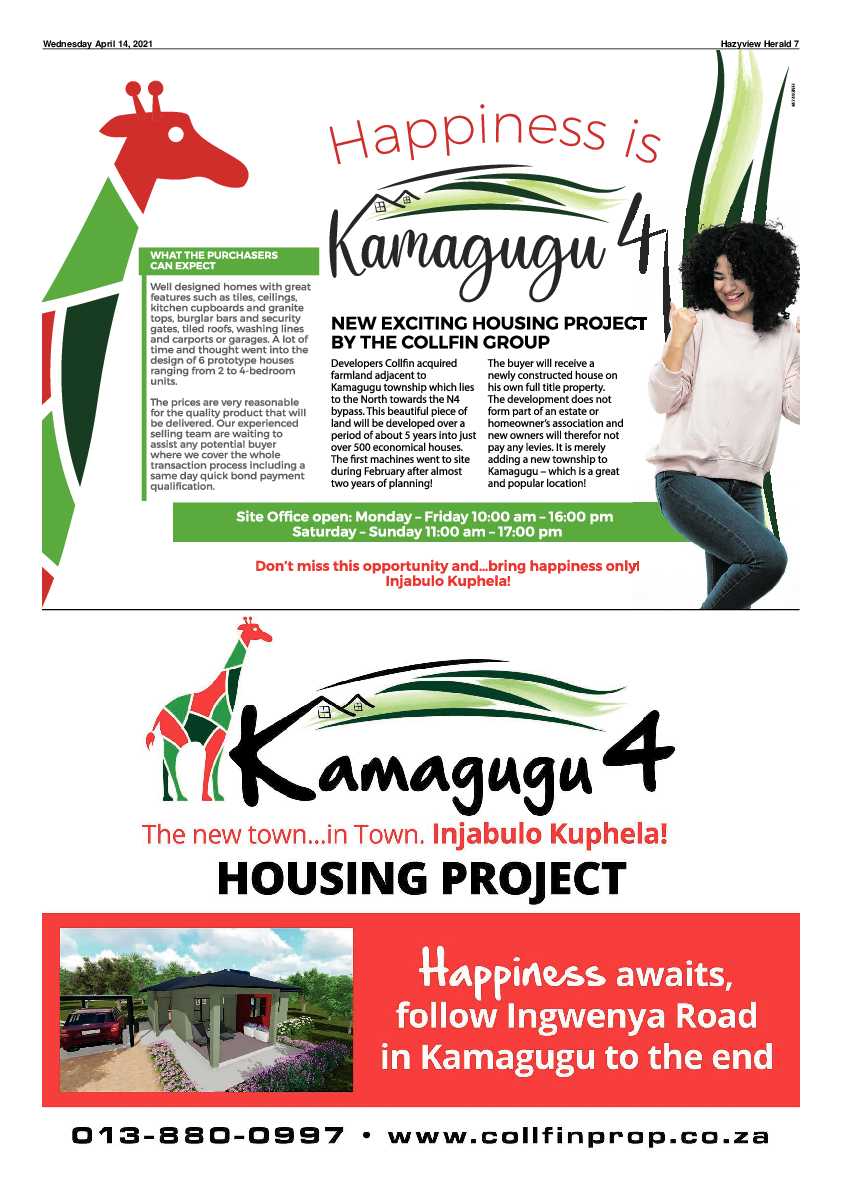 Hazyview Herald 14 April 2021 page 7