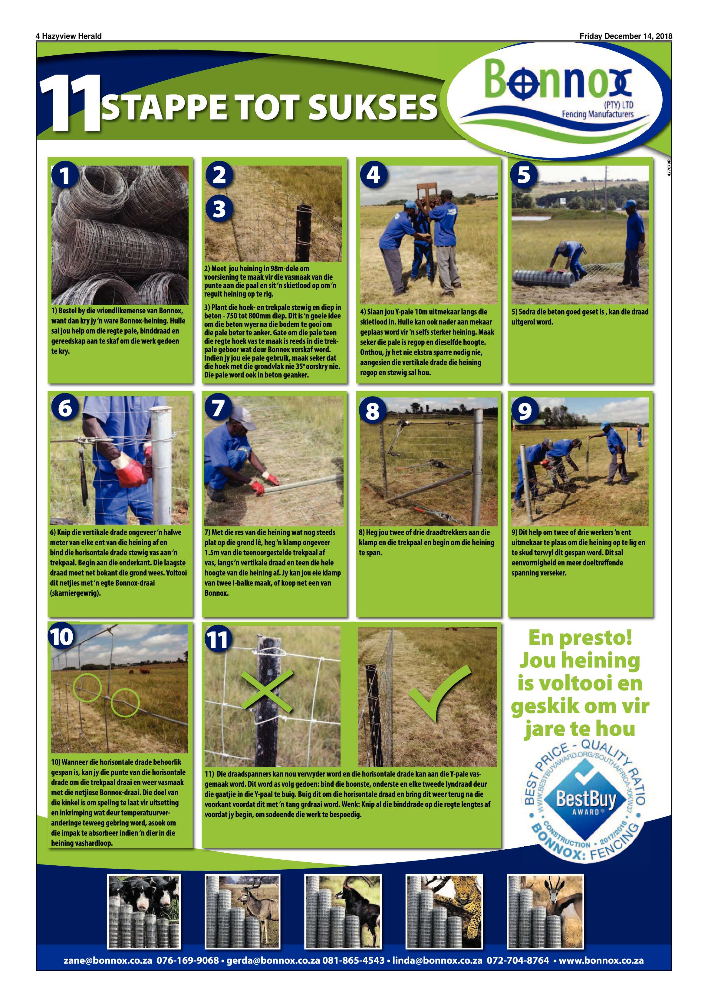 Hazyview Herald 14 December 2018 page 4