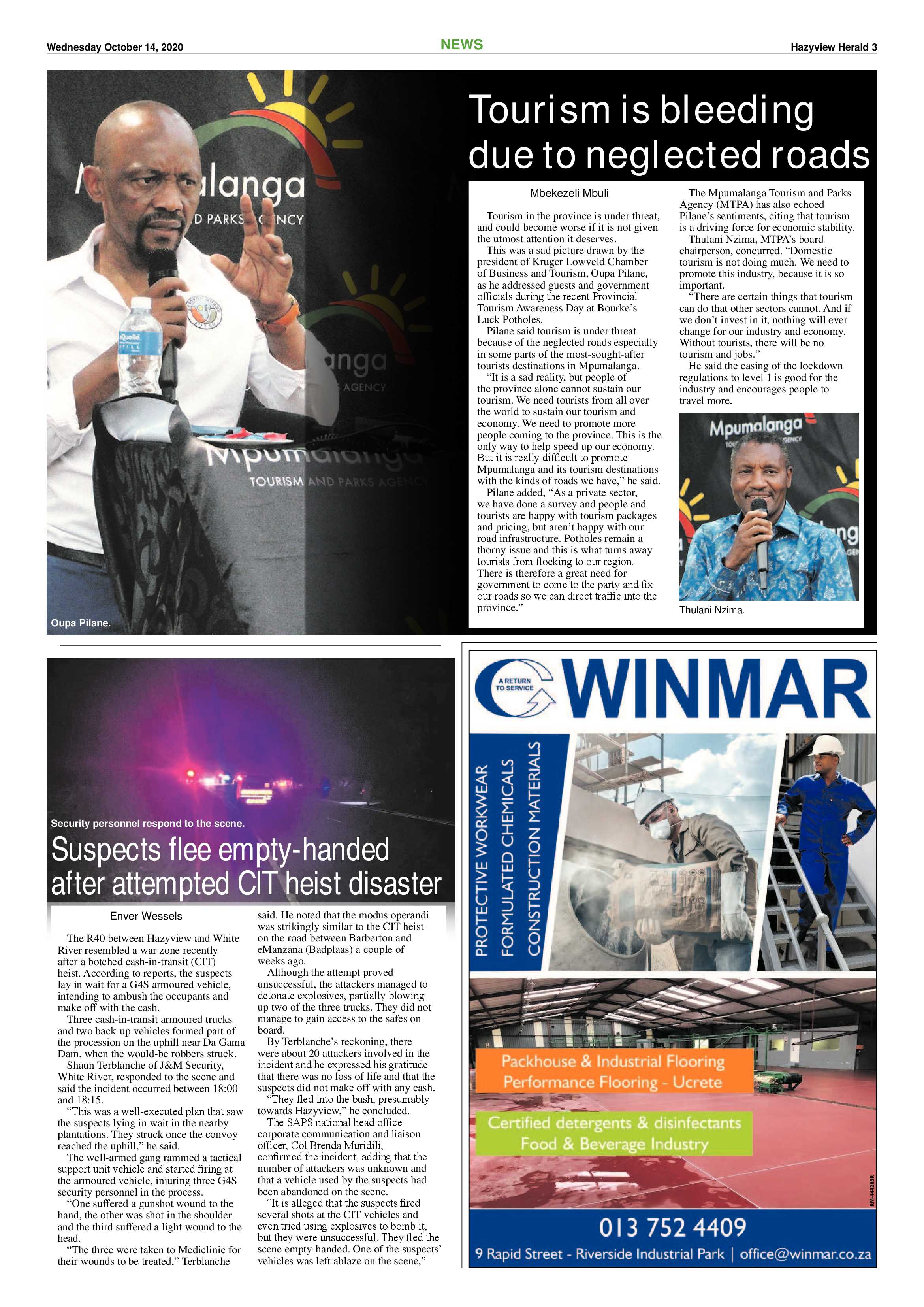 Hazyview Herald 14 October 2020 page 3