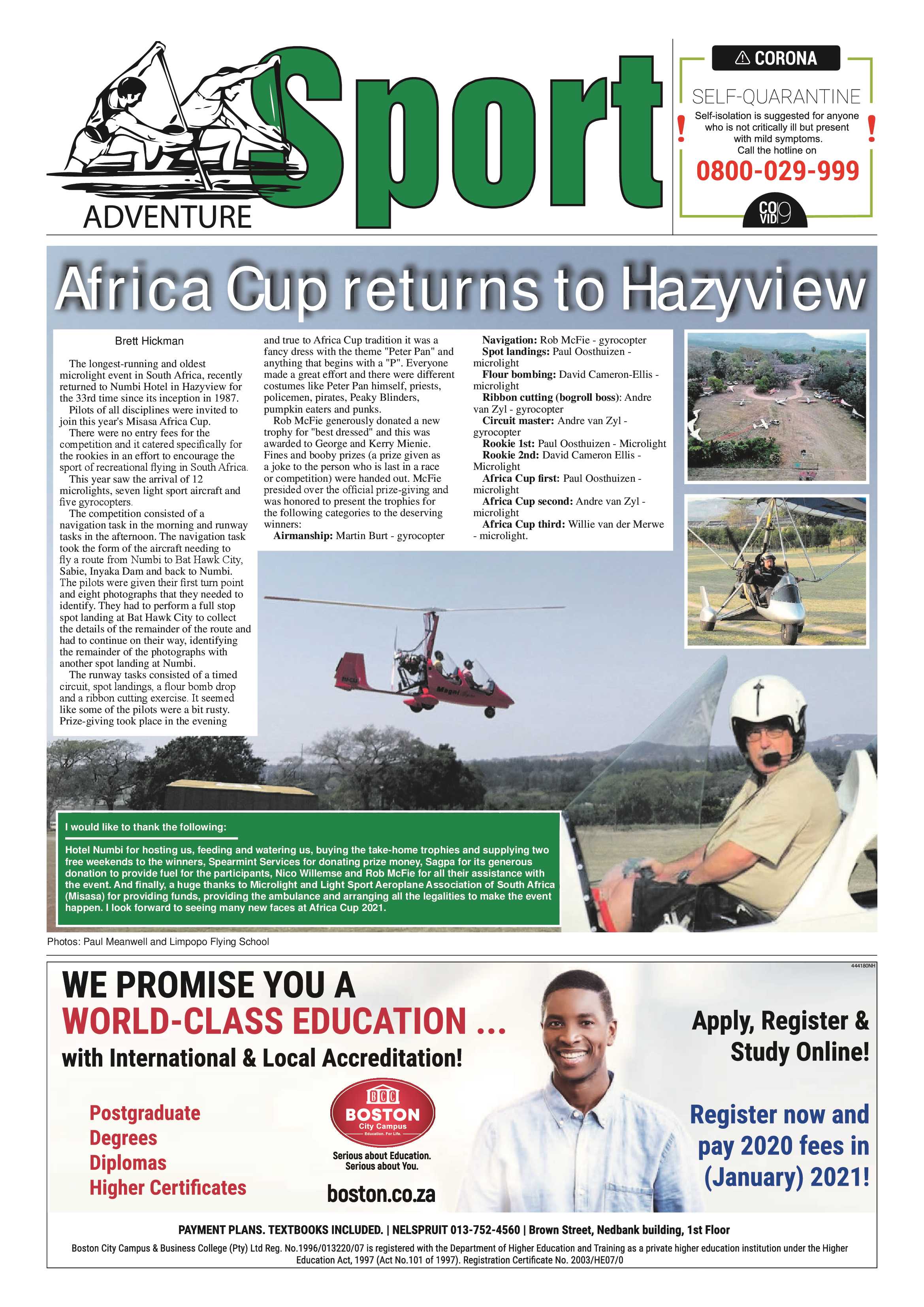 Hazyview Herald 14 October 2020 page 8