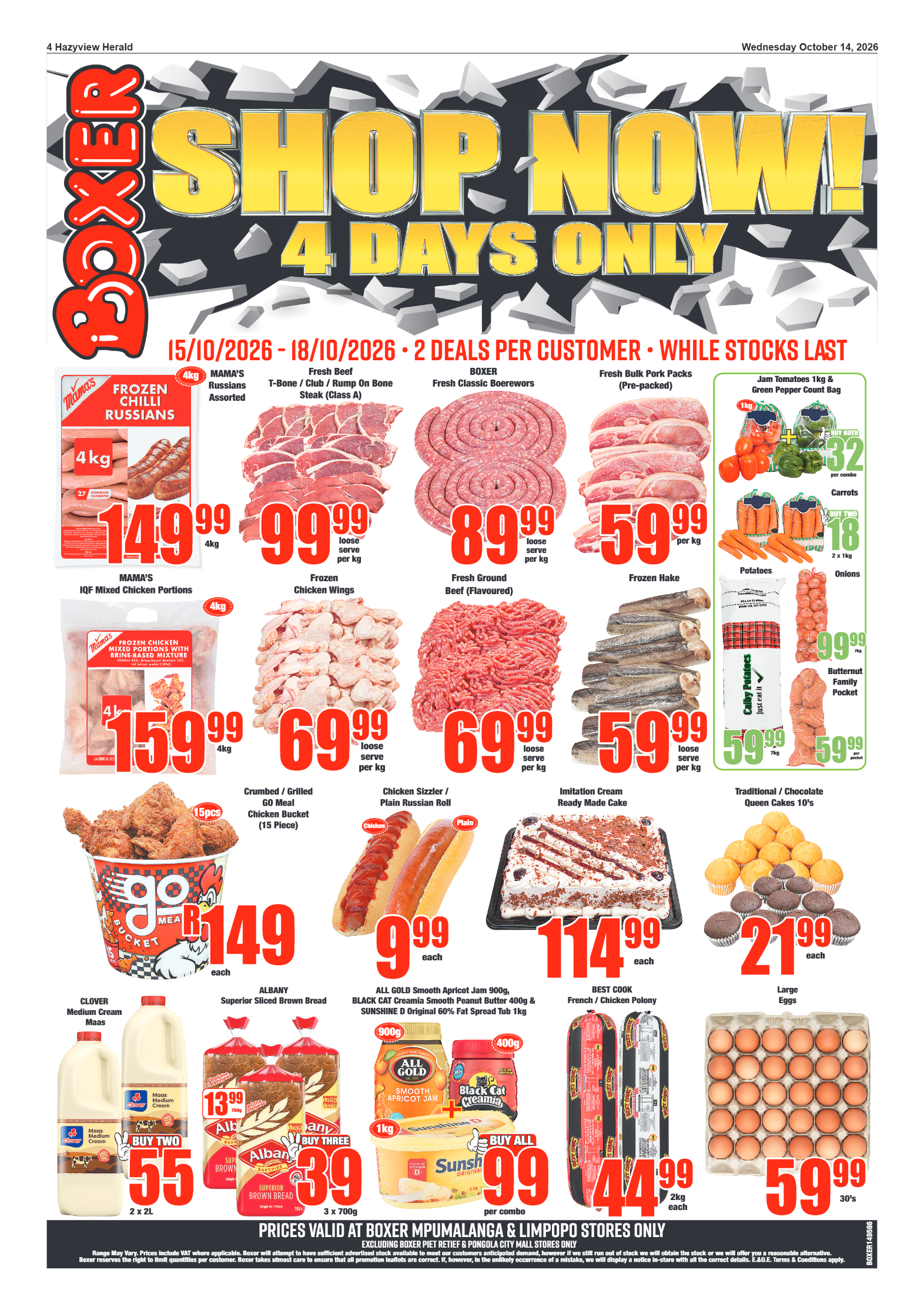 Hazyview Herald 14 October 2026 page 4