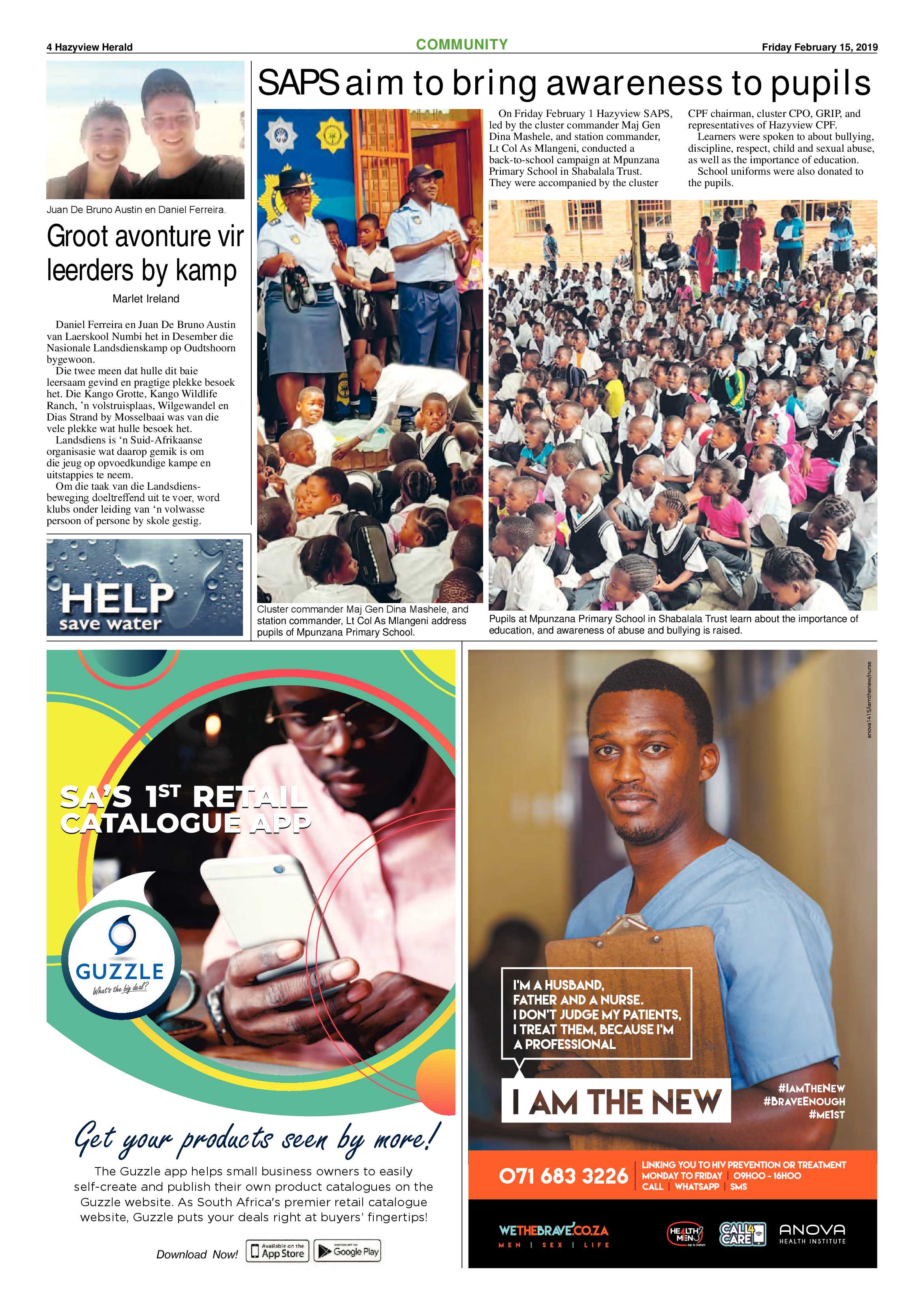 Hazyview Herald 15 February 2019 page 4