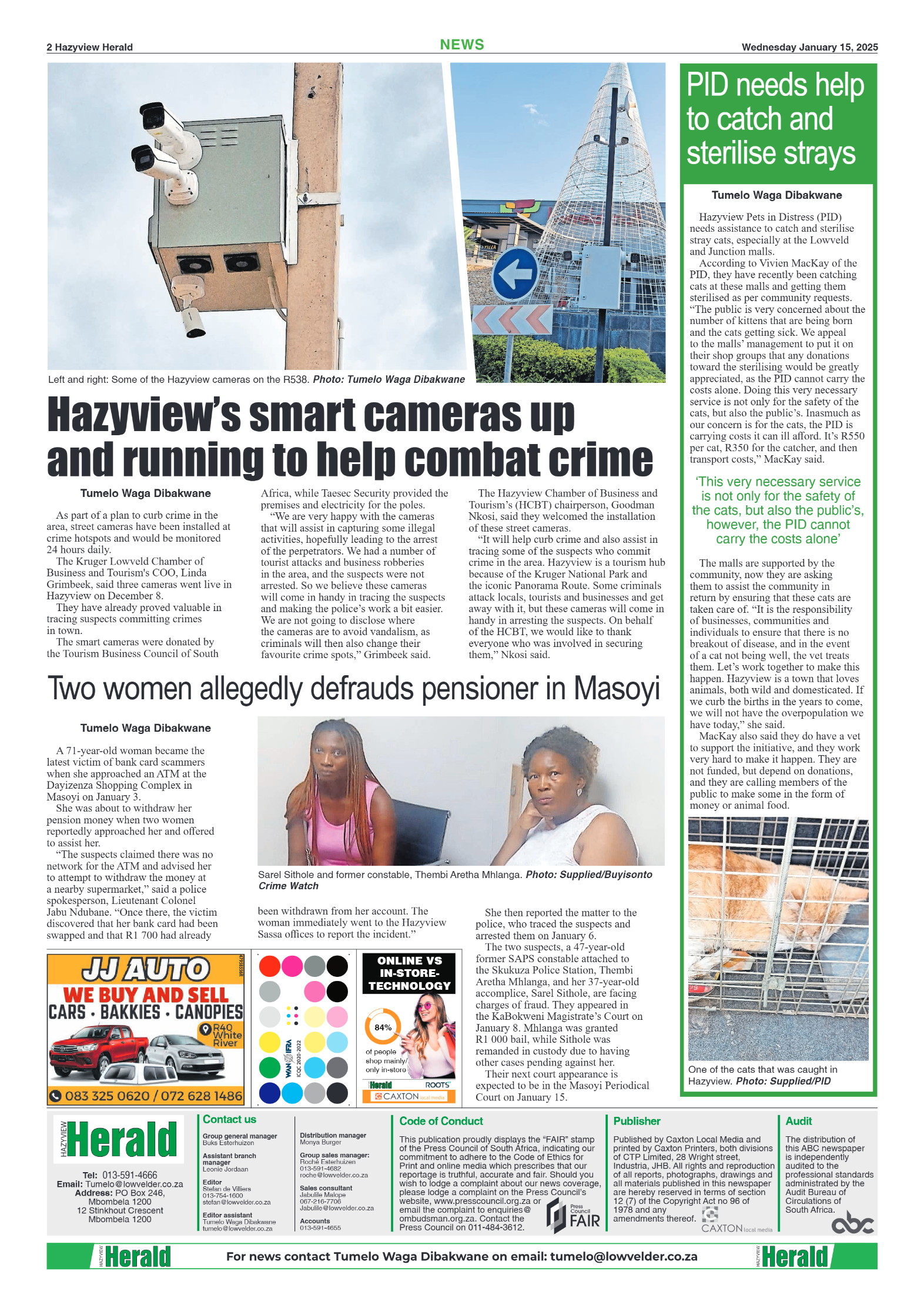 Hazyview Herald page 2