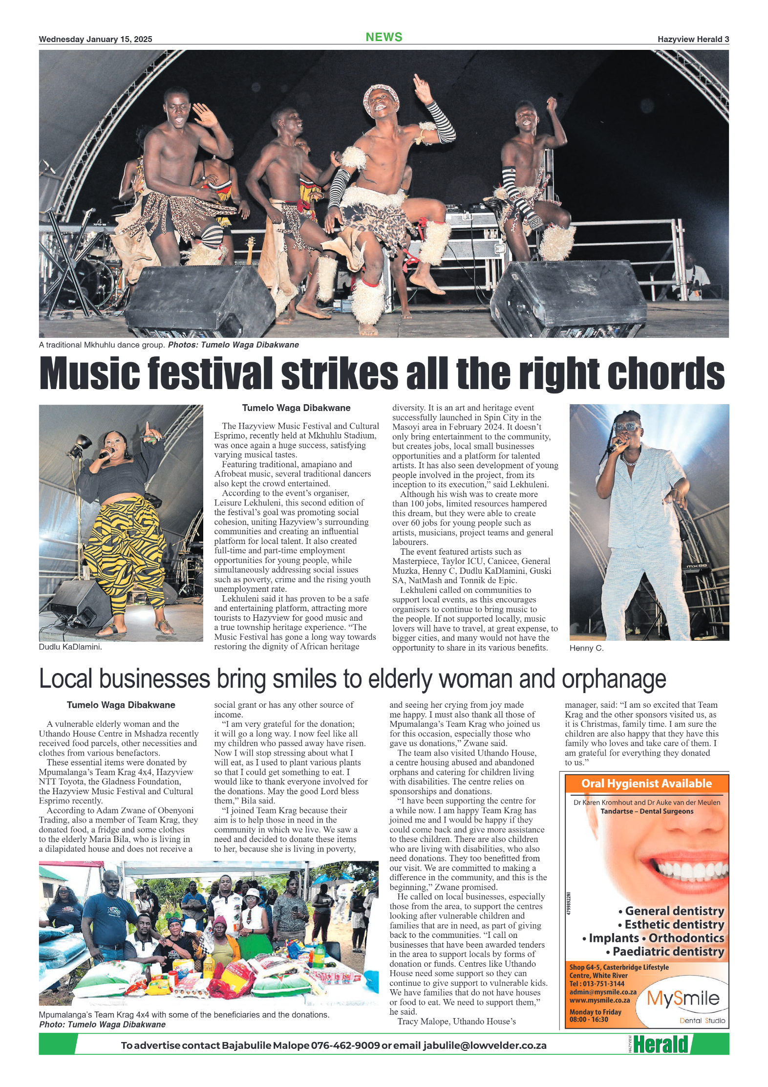 Hazyview Herald page 3